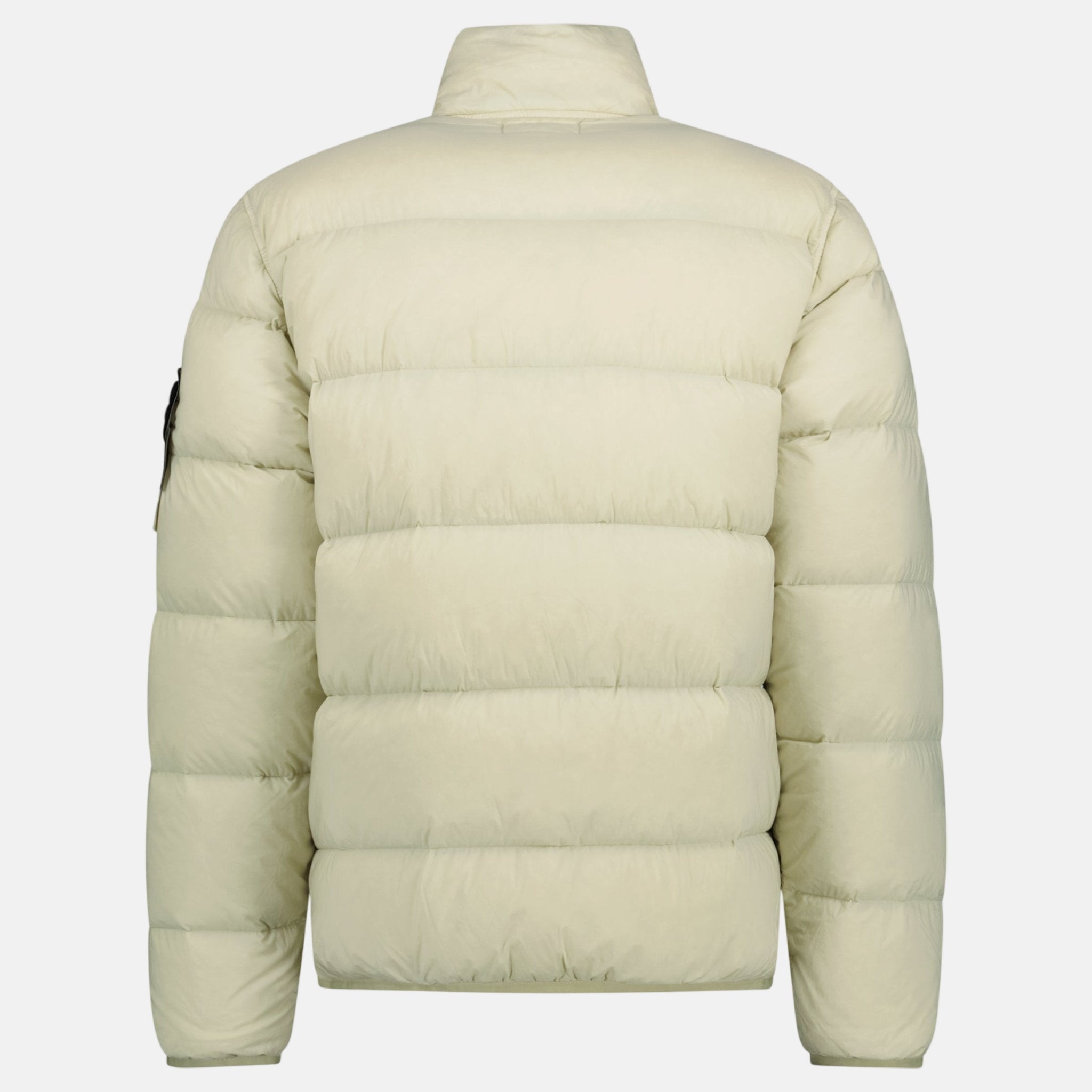 Stone Island Seamless Tunnel Nylon Puffer Jacket Off - White - sku-53518098530685 - northern threads uk