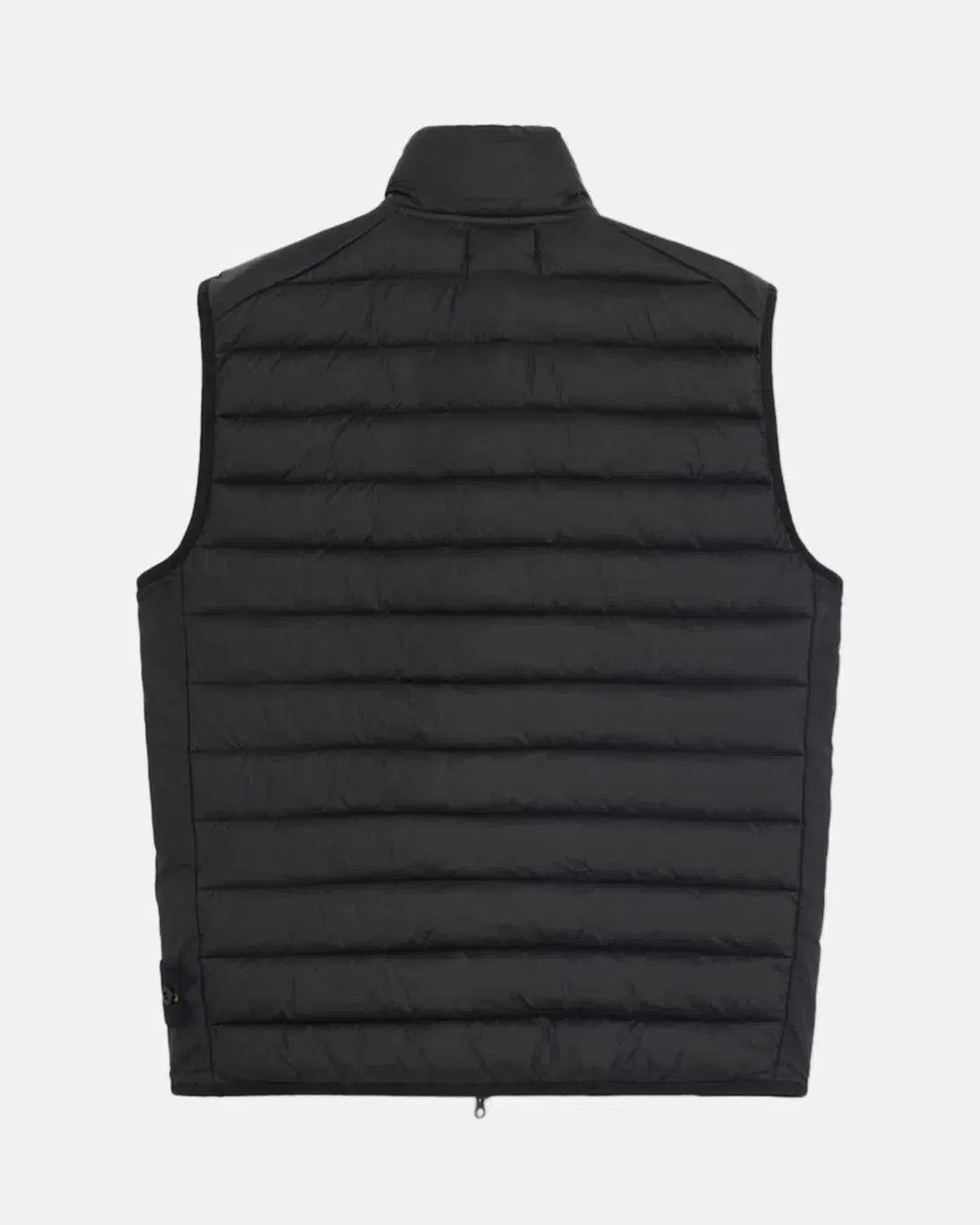 STONE ISLAND-STONE ISLAND G100007 LOOM WOVEN CHAMBERS NYLON DOWN-TC GILET NAVY BLUE-NORTHERN THREADS DESIGNER MENSWEAR