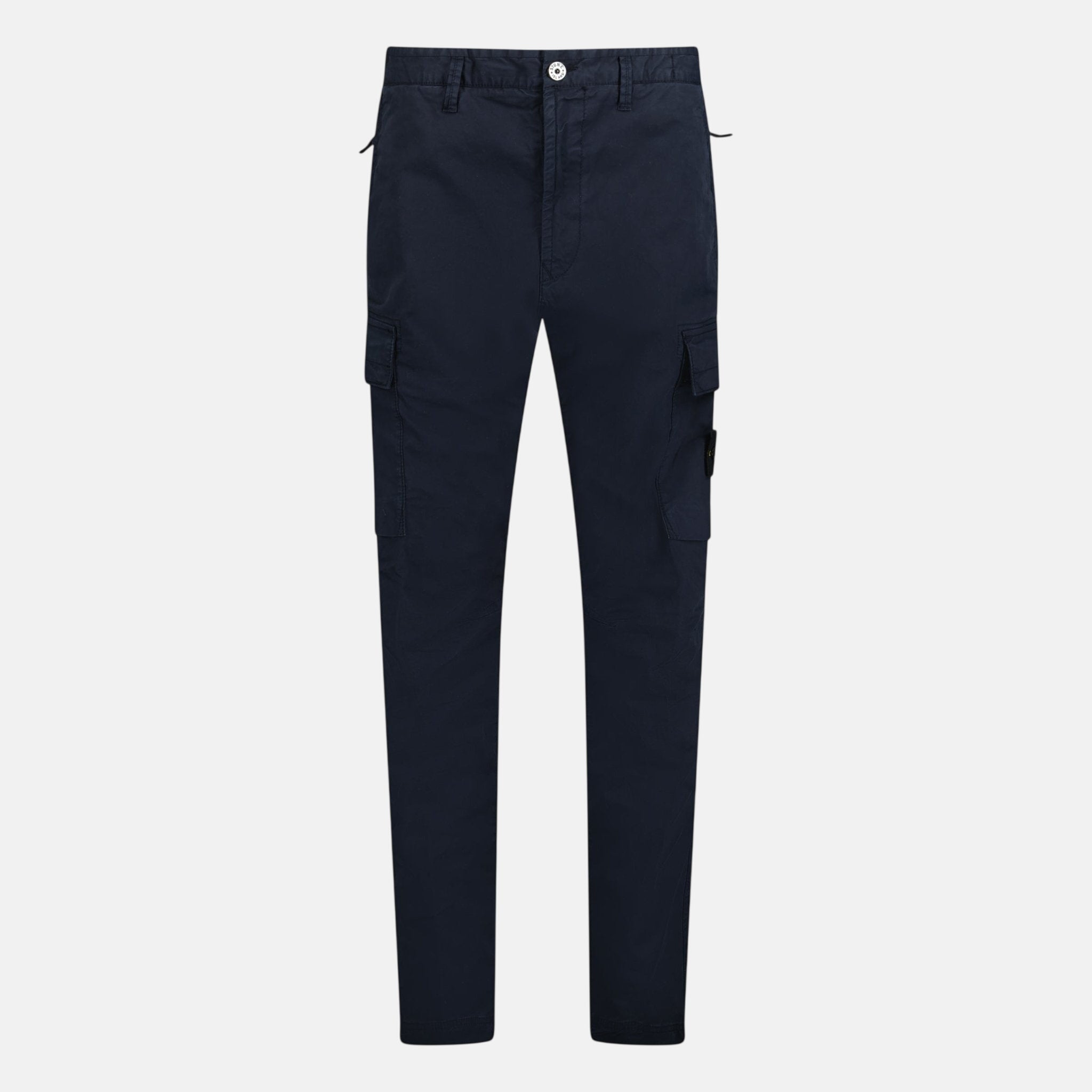 Stone Island Tapered Cargo Trousers Navy - A12 - northern threads uk