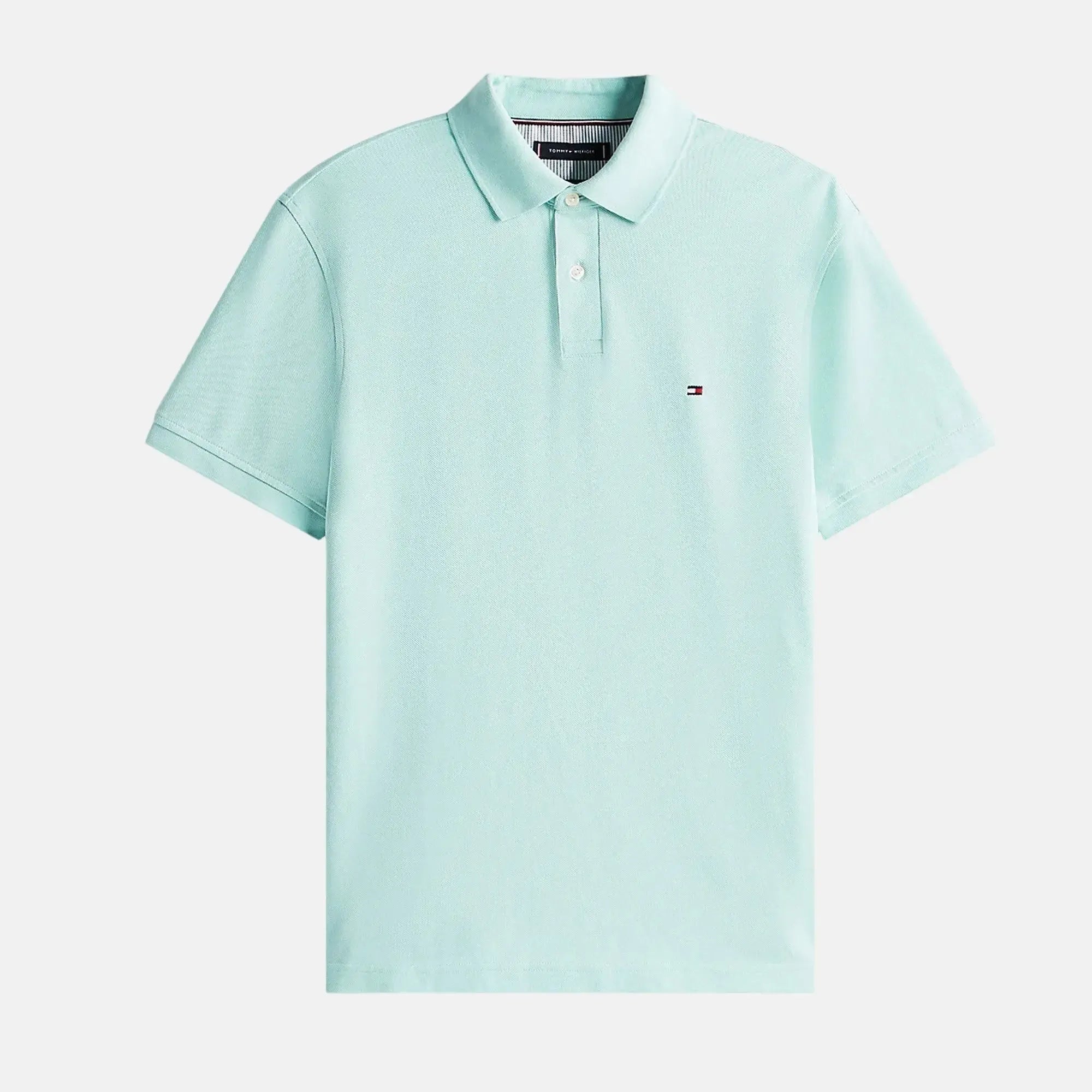 Tommy Hilfiger 1985 Regular Fit Polo Shirt Cool Sky - SPR248-M - northern threads uk