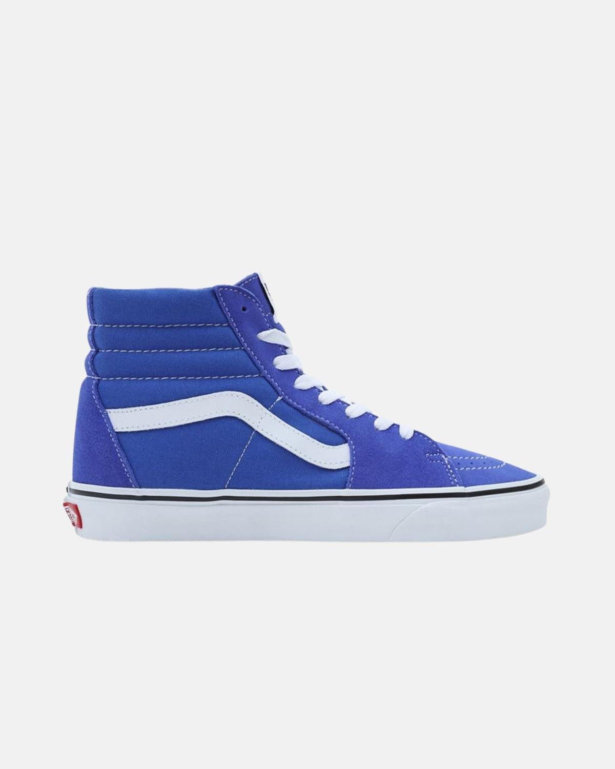 VANS COLOR THEORY SK8 - HI TRAINERS DAZE BLUE – VANS-UNISEX-COLOR THEORY SK8-HI TRAINERS-FOOTWEAR-VN0005U9-6RE-DAZE BLUE 6RE-UK4 EU36.5 | Studio DOS by Designer Outlet Sales