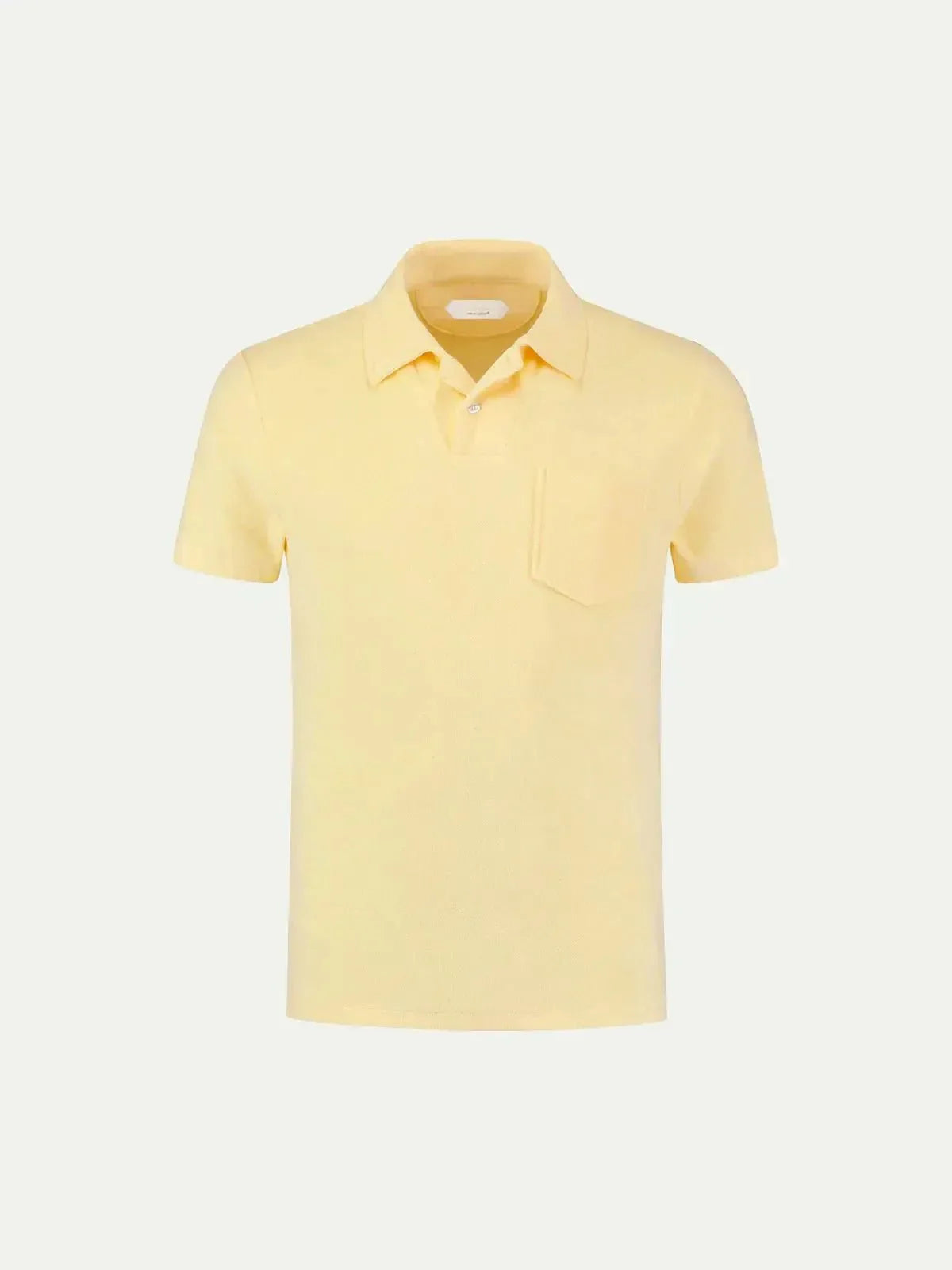 AURELIEN TERRY POLO SHIRT 2 YELLOW