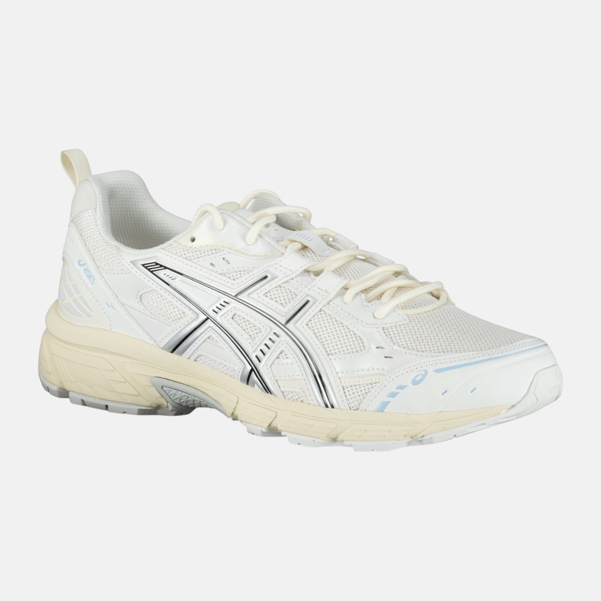 Asics GEL - NUNOBIKI Trainers White Pure Silver Light Blue - northern threads