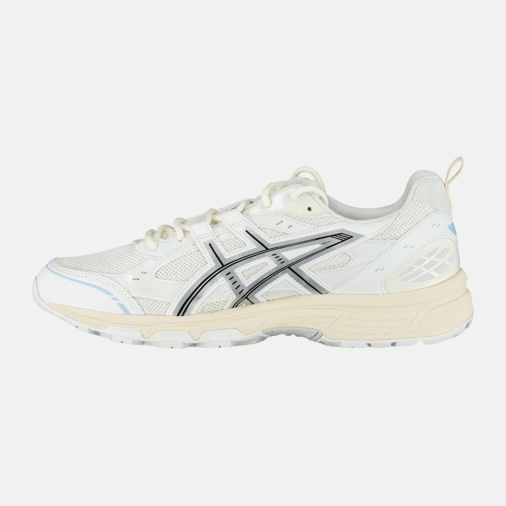 Asics GEL - NUNOBIKI Trainers White Pure Silver Light Blue - northern threads