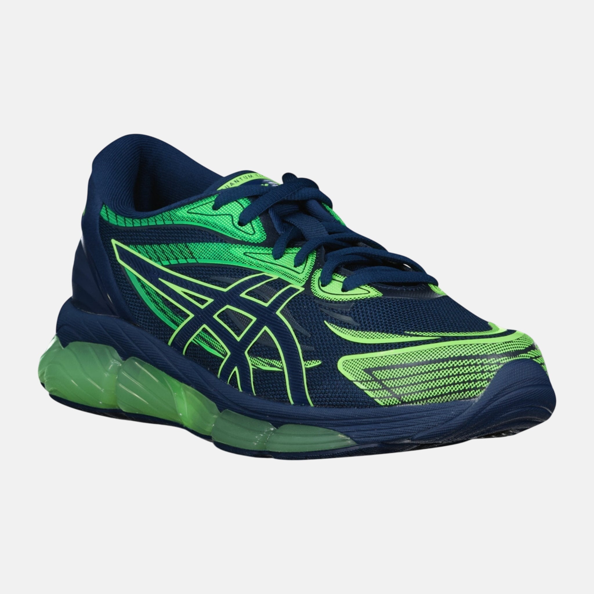 Asics GEL - QUANTUM 360 VII Trainers Blue Green - northern threads