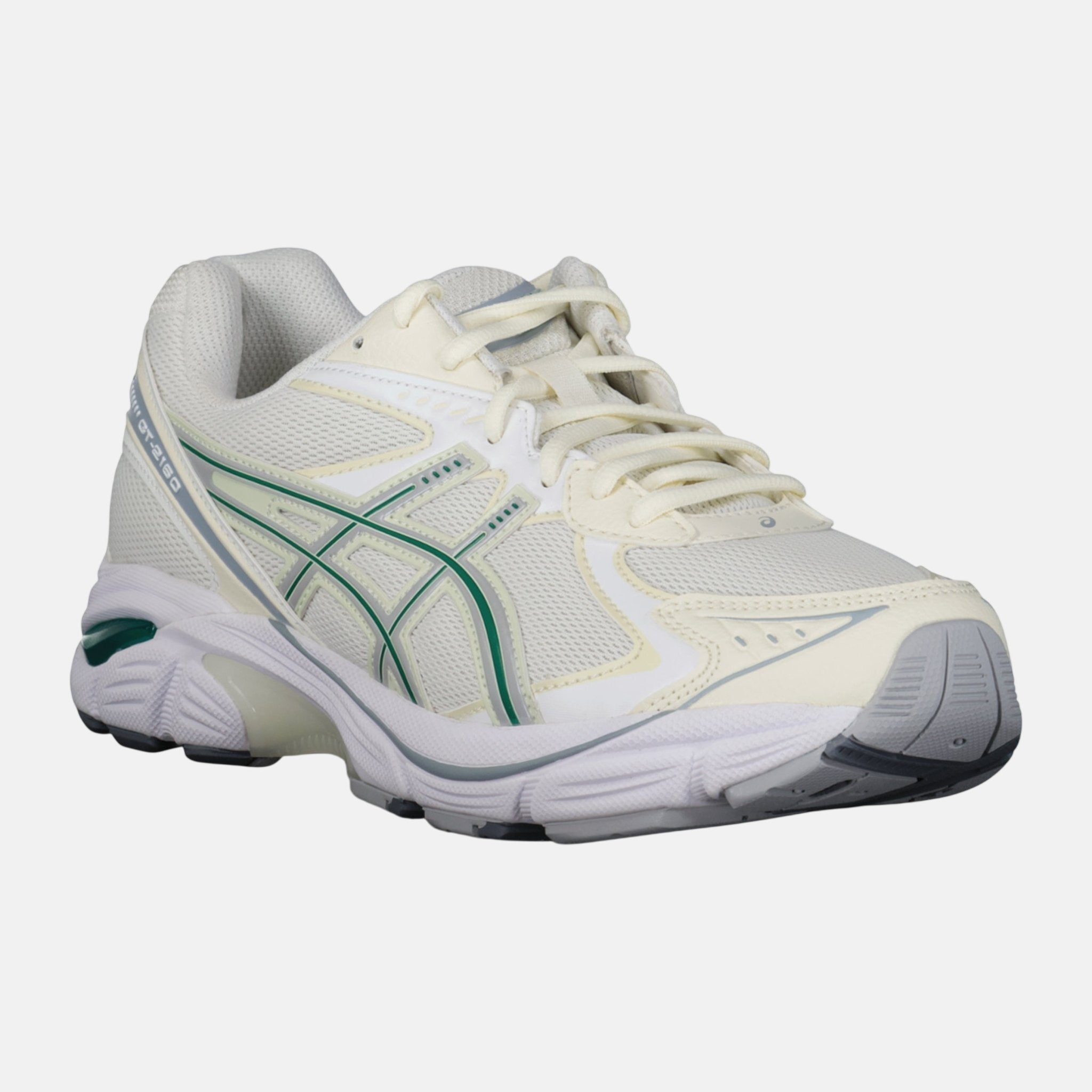 Asics GT - 2160 Trainers Cream Jasper Green - northern threads