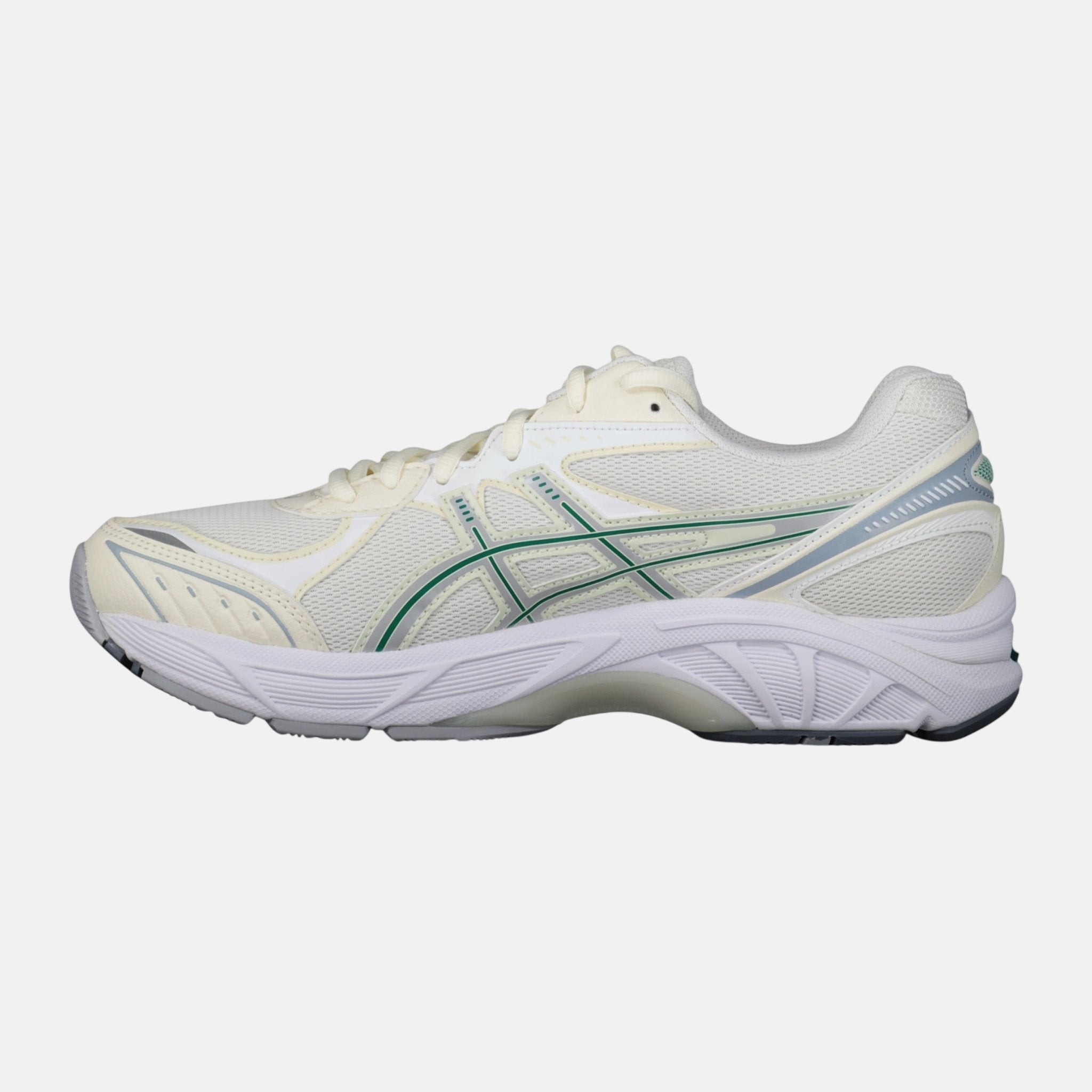 Asics GT - 2160 Trainers Cream Jasper Green - northern threads