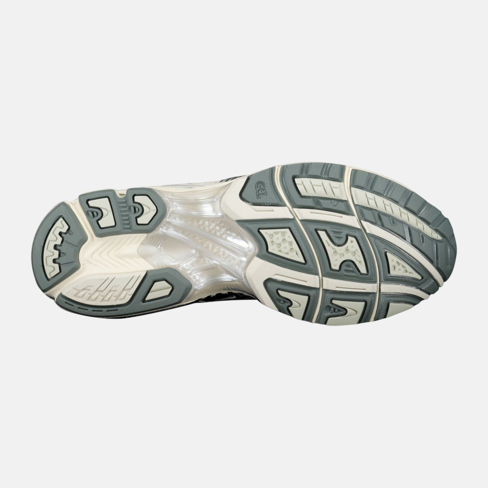 Asics Womens GEL KAYANO 14 Trainers Birch Silver Green - D12 - northern threads uk