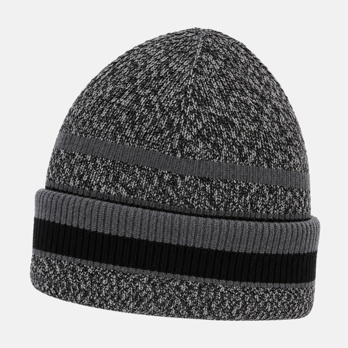 Barbour International Boston Beanie Hat & Scarf Gift Box Set Black/Grey | Northern Threads Designer Menswear