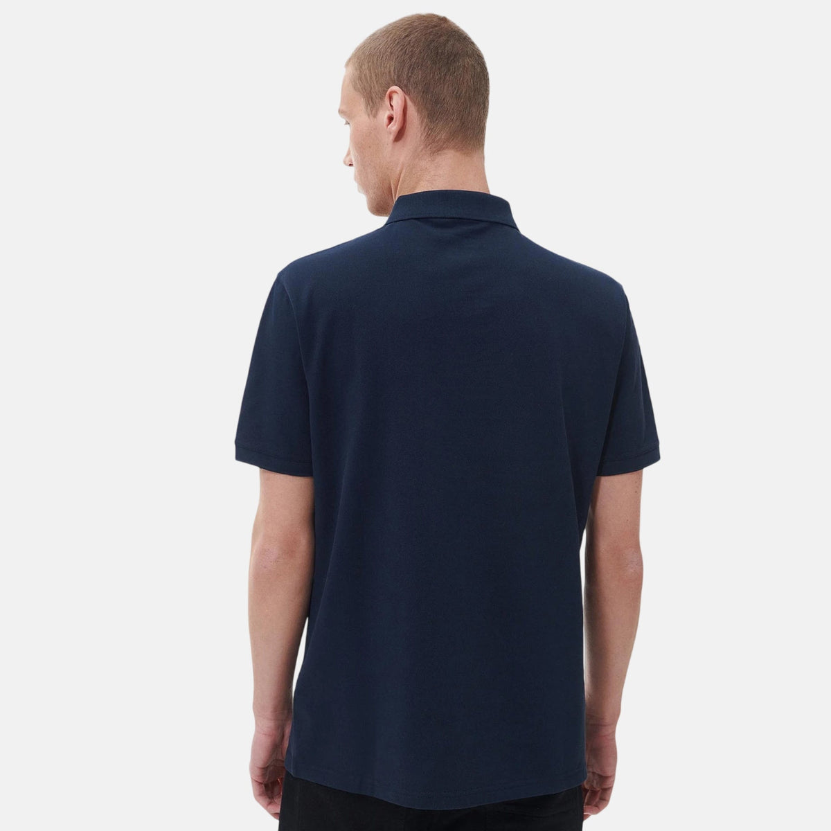 Barbour International Essential Polo Shirt International Navy | Northern Threads Designer Menswear
