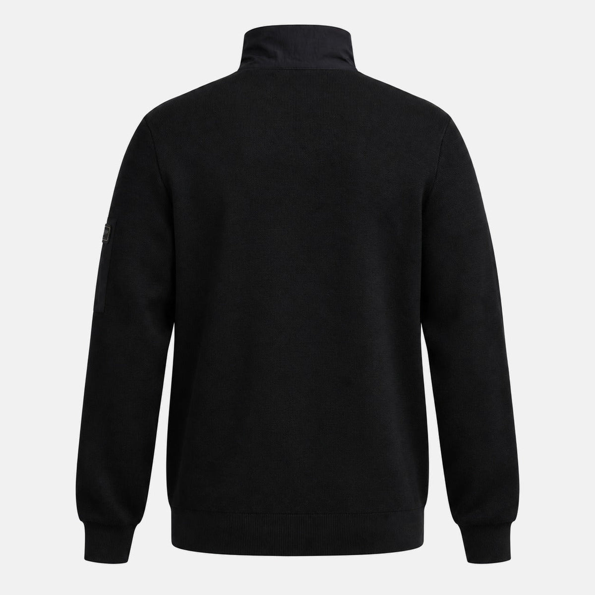 Barbour International Inline Half Zip Sweatshirt Black | Northern Threads Designer Menswear