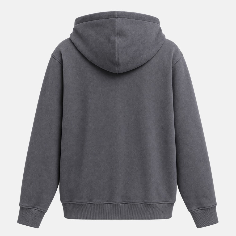 Barbour International Inline Hooded Sweatshirt Asphalt | Northern Threads Designer Menswear