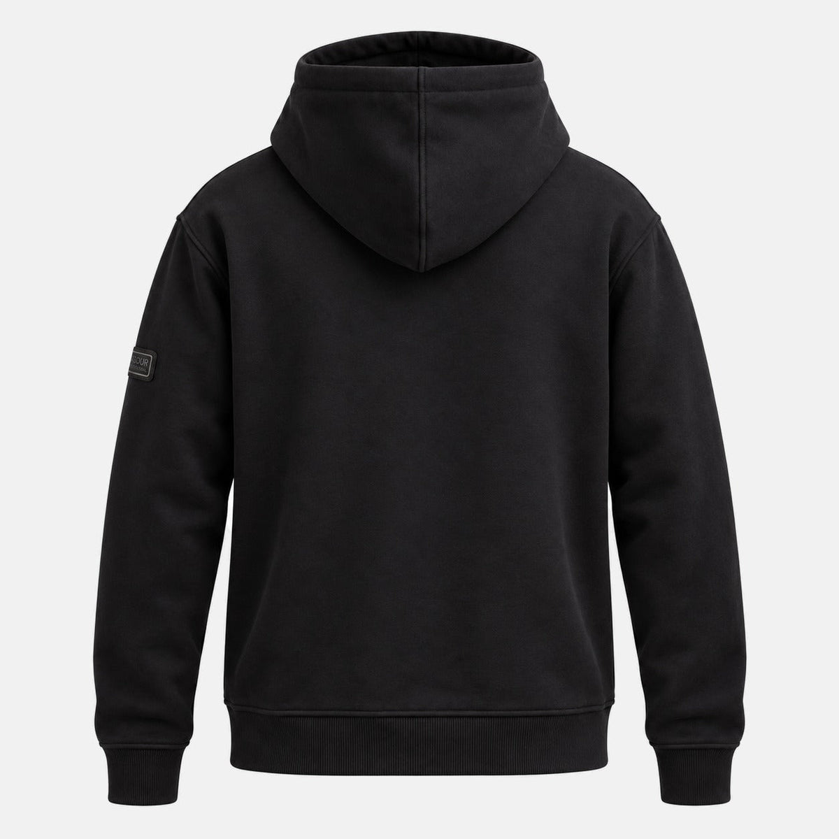 Barbour International Inline Hooded Sweatshirt Black | Northern Threads Designer Menswear