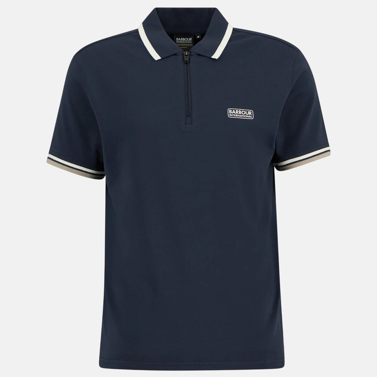 Barbour International Panter Interlock Polo Shirt Navy | Northern Threads Designer Menswear