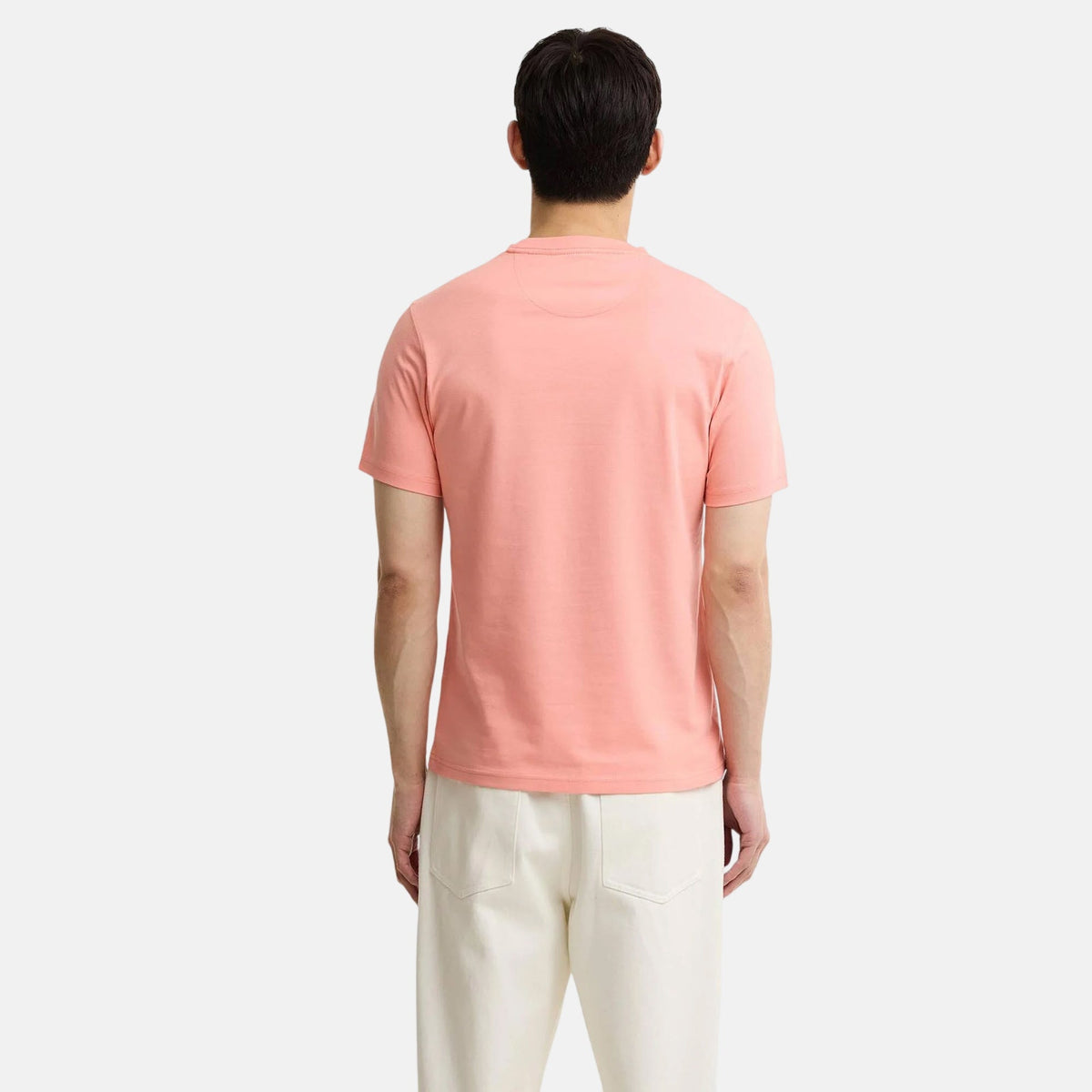 Barbour International Small Logo T-Shirt Burnt Coral | Northern Threads Designer Menswear