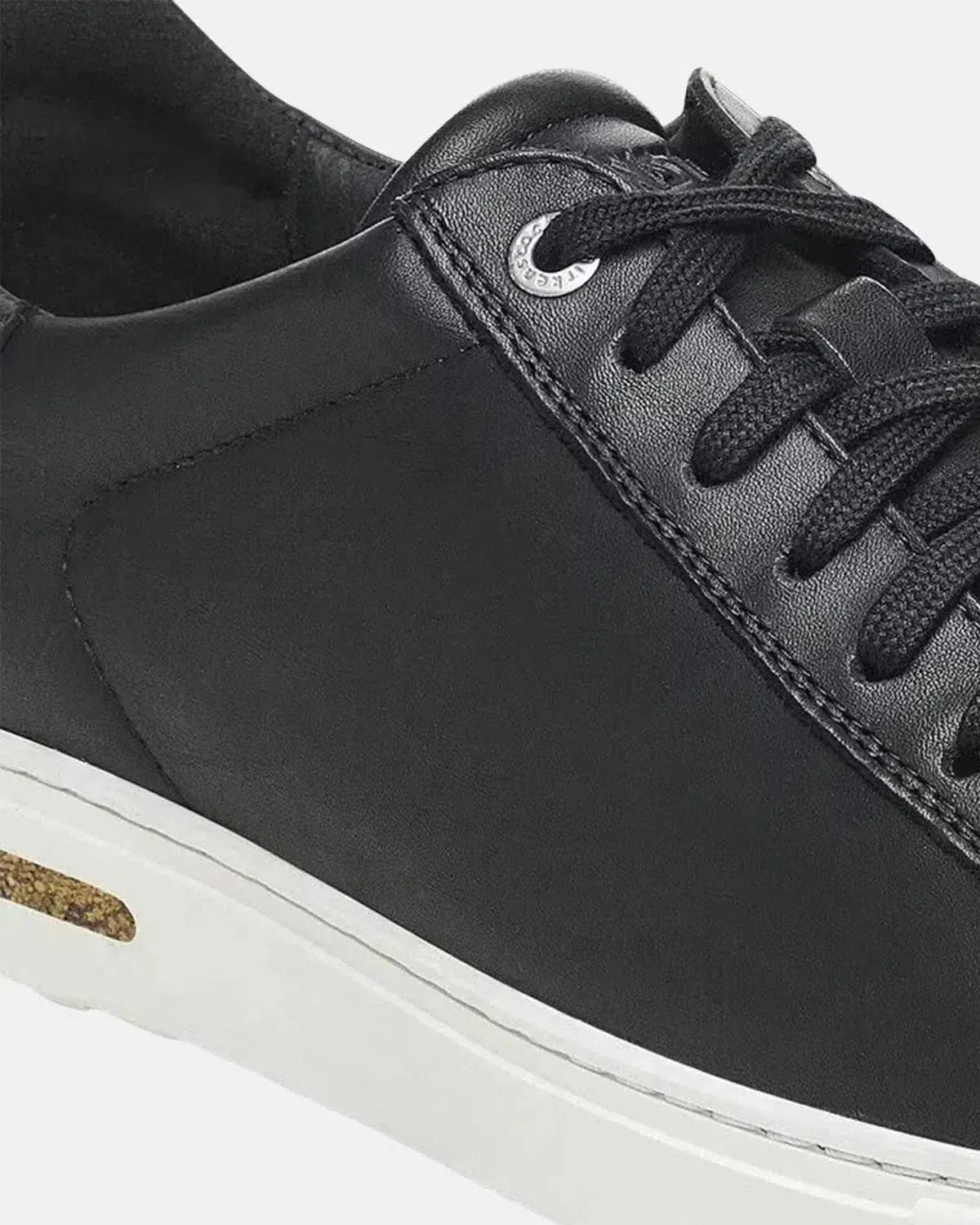 BIRKENSTOCK-BIRKENSTOCK BEND LOW LEATHER TRAINERS BLACK-NORTHERN THREADS DESIGNER MENSWEAR