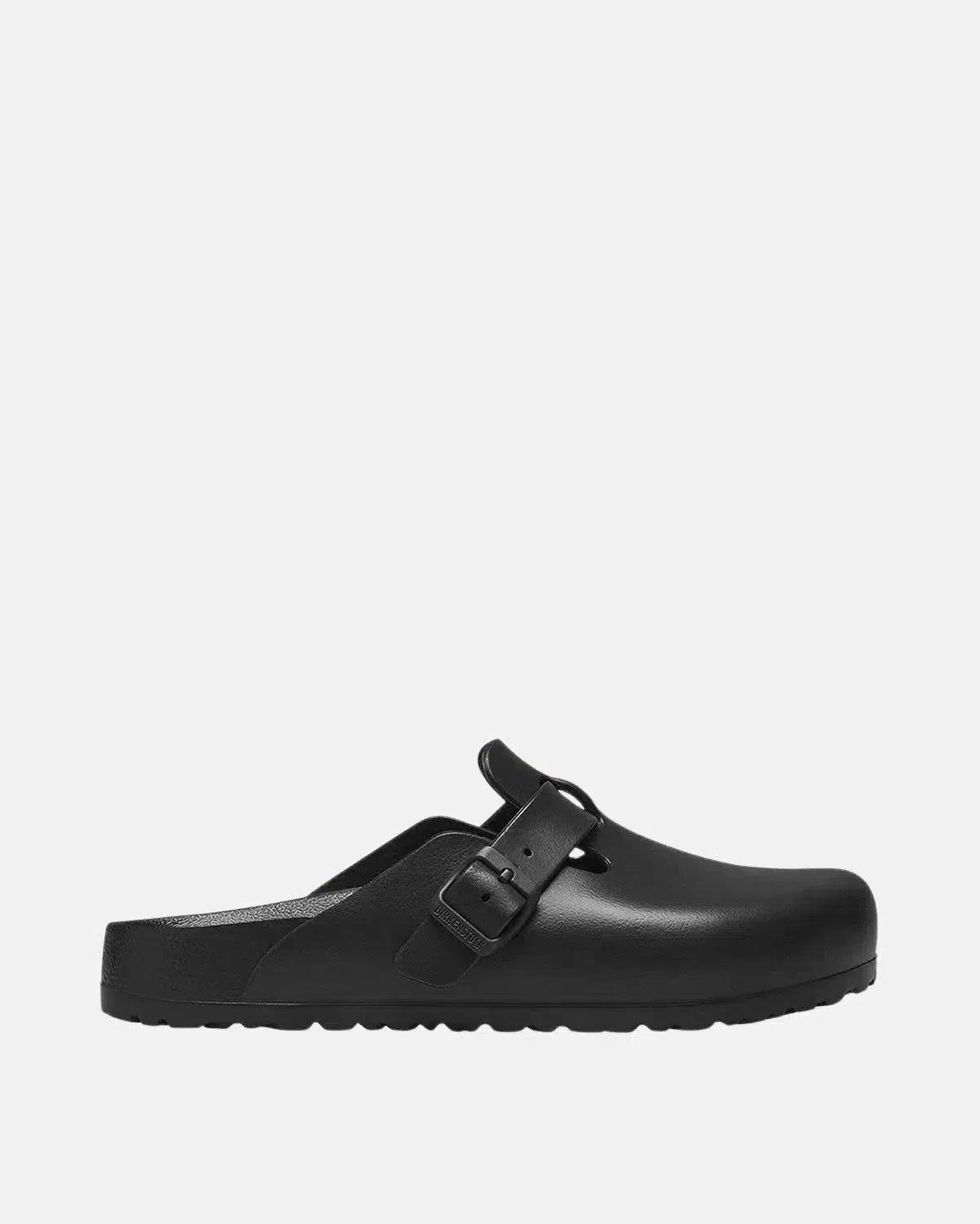 BIRKENSTOCK-BIRKENSTOCK BOSTON EVA SANDALS BLACK-NORTHERN THREADS DESIGNER MENSWEAR