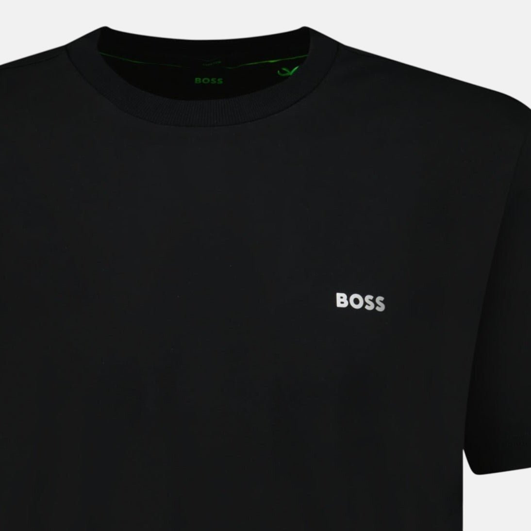 BOSS Active Logo - Print T-Shirt Black - A56 - northern threads uk
