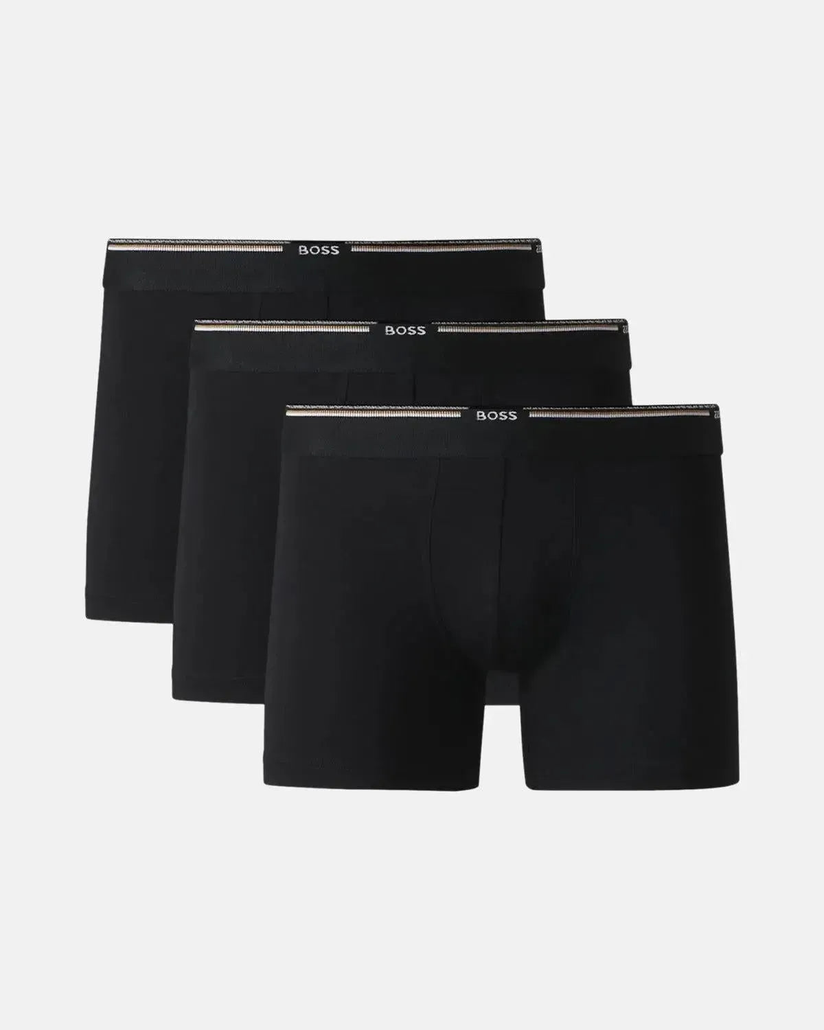 BOSS-BOSS 3-PACK BAMBOO BOXER BRIEFS BLACK-NORTHERN THREADS DESIGNER MENSWEAR