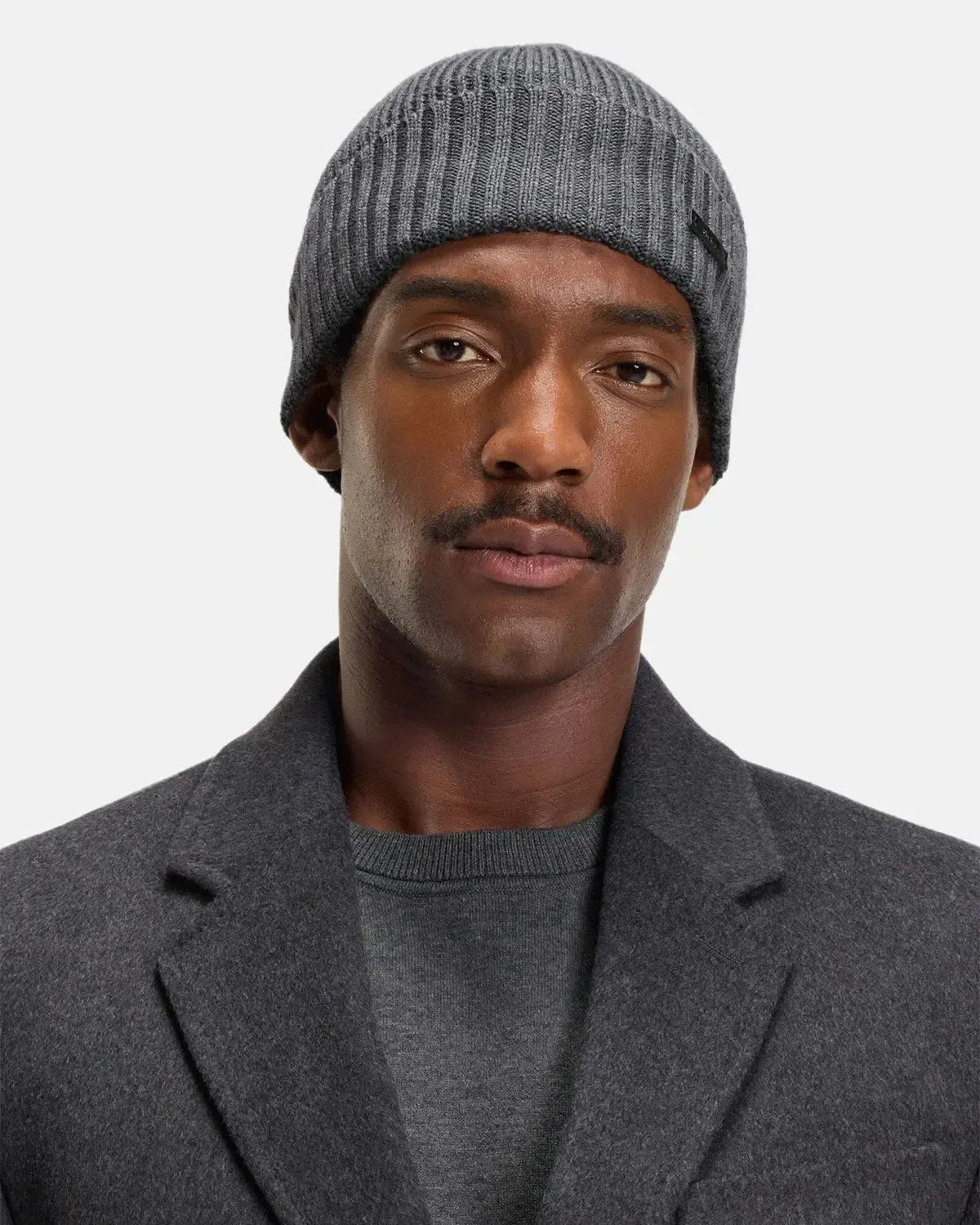 BOSS-BOSS FATI WOOL BEANIE GREY-NORTHERN THREADS DESIGNER MENSWEAR