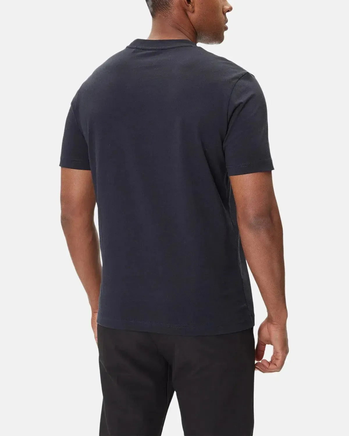 BOSS-BOSS ICONIC ZONE T-SHIRT DARK BLUE-NORTHERN THREADS DESIGNER MENSWEAR