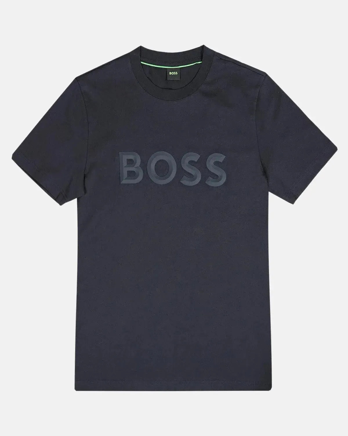 BOSS-BOSS ICONIC ZONE T-SHIRT DARK BLUE-NORTHERN THREADS DESIGNER MENSWEAR