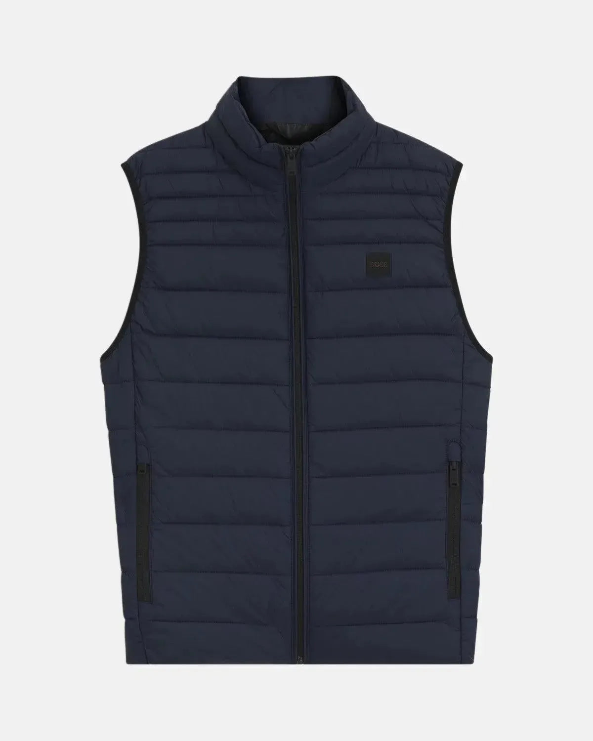 BOSS-BOSS ODEN SLIM FIT PACKABLE GILET DARK BLUE-NORTHERN THREADS DESIGNER MENSWEAR