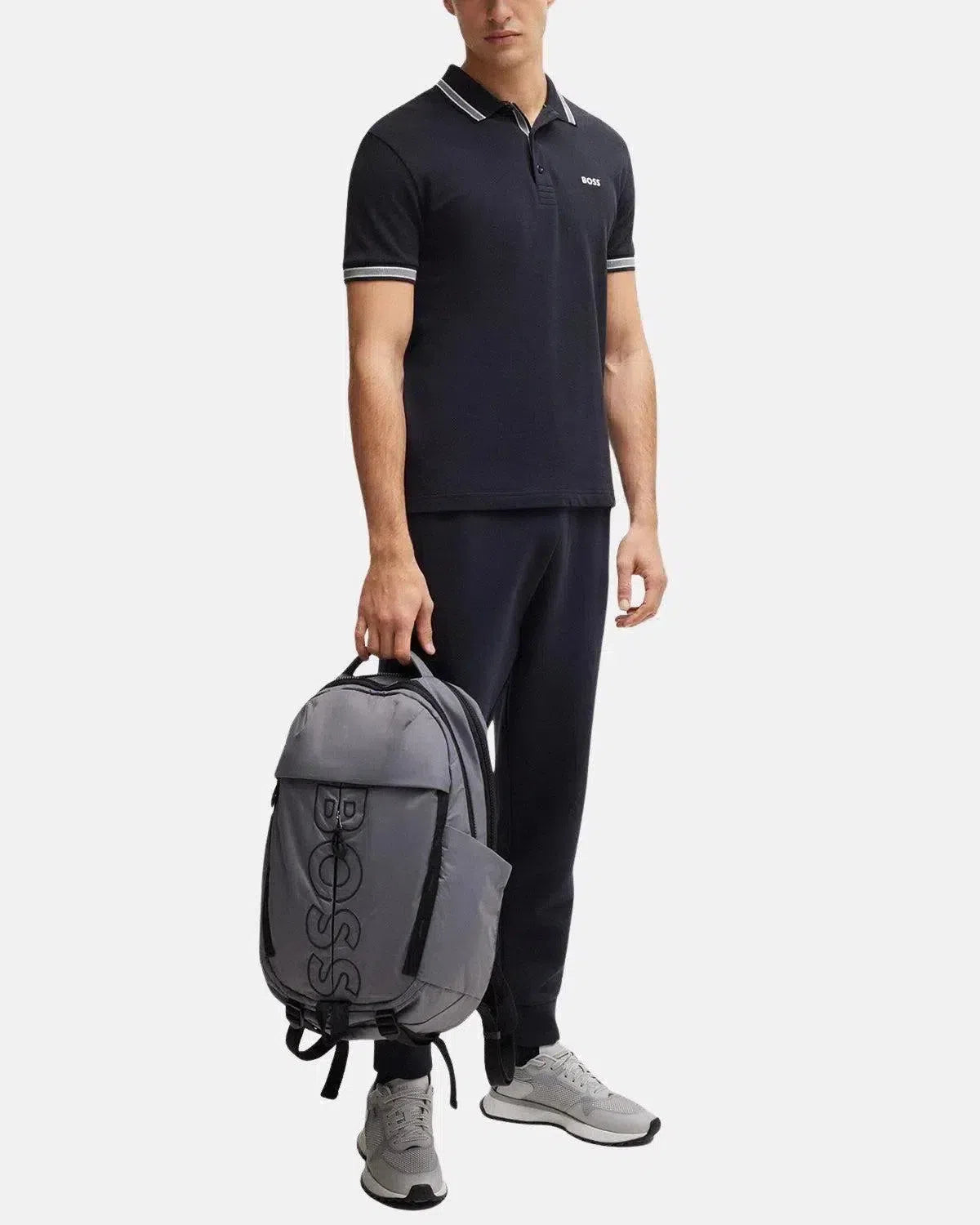 BOSS-BOSS PADDY POLO SHIRT DARK BLUE-NORTHERN THREADS DESIGNER MENSWEAR