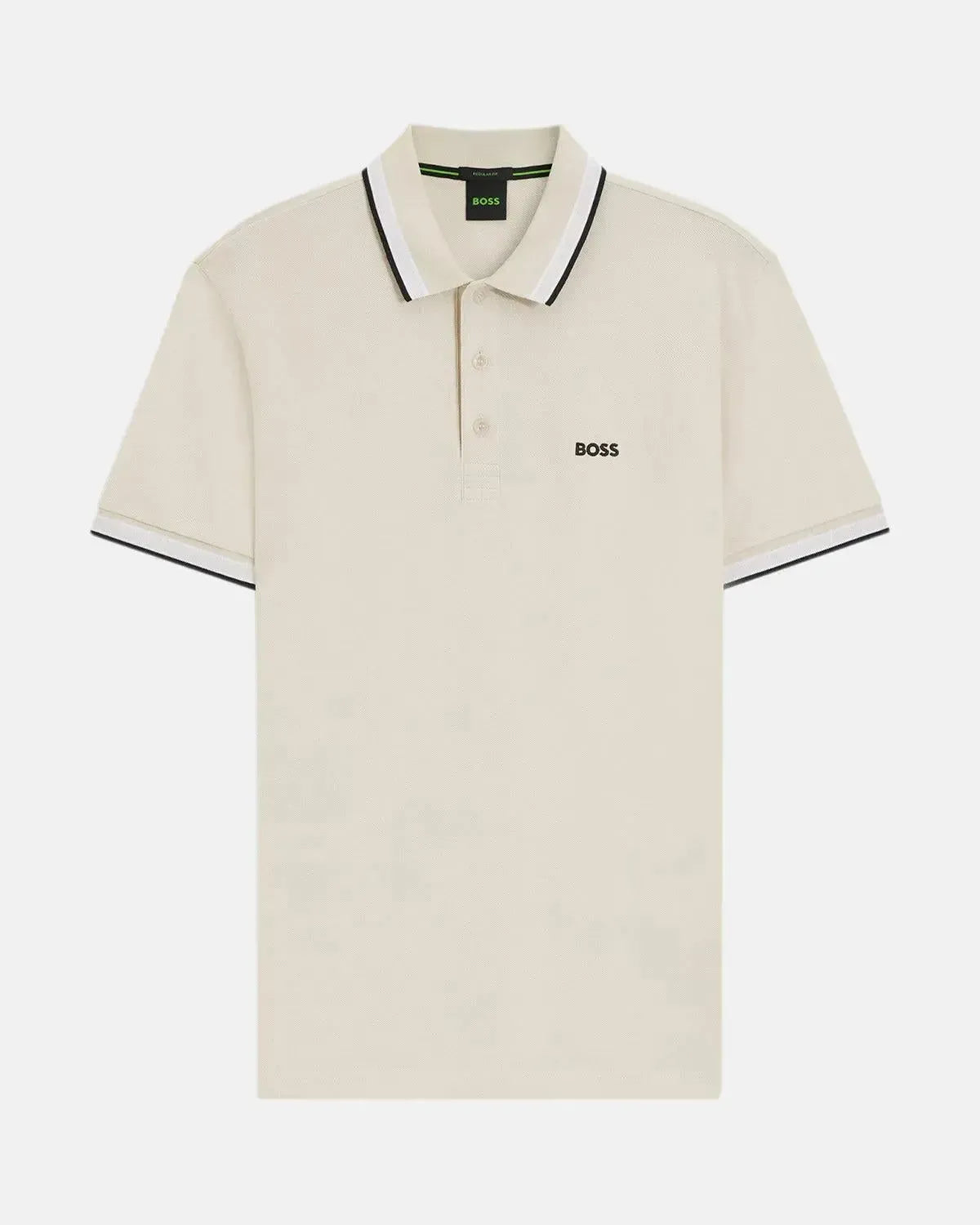 BOSS-BOSS PADDY POLO SHIRT NATURAL-NORTHERN THREADS DESIGNER MENSWEAR