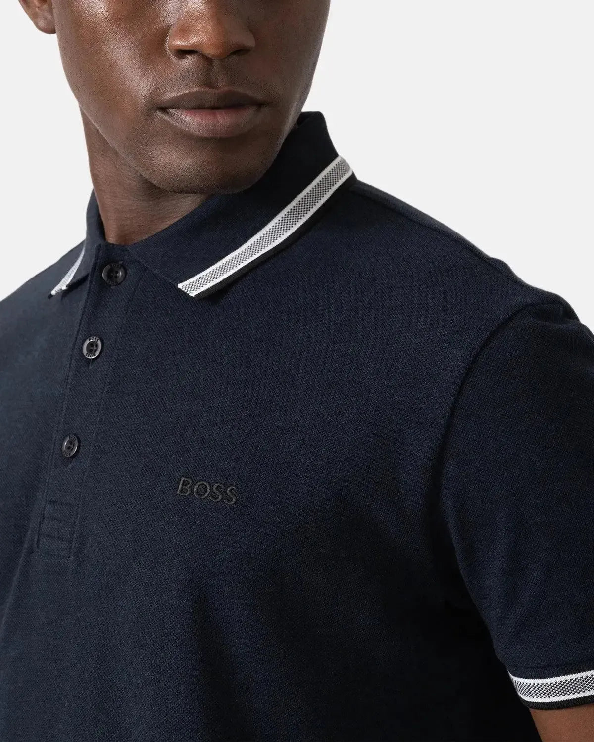 BOSS-BOSS PADDY POLO SHIRT NAVY-NORTHERN THREADS DESIGNER MENSWEAR
