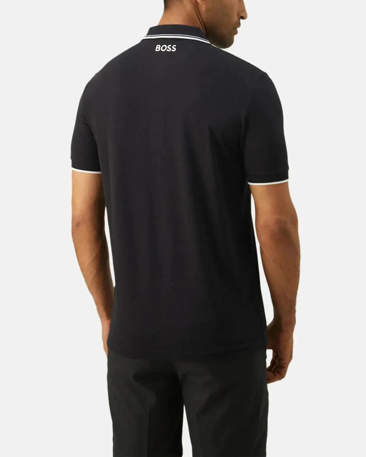BOSS-BOSS PADDY PRO POLO SHIRT DARK BLUE GREY-NORTHERN THREADS DESIGNER MENSWEAR