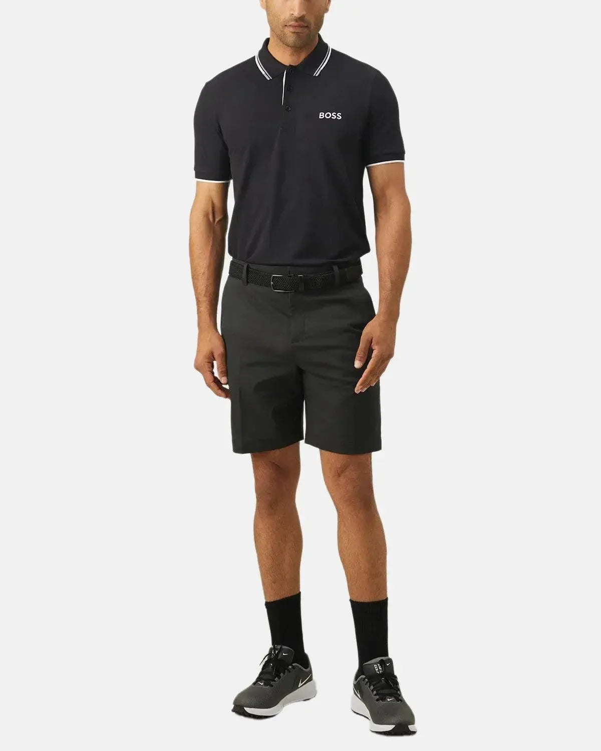 BOSS-BOSS PADDY PRO POLO SHIRT DARK BLUE GREY-NORTHERN THREADS DESIGNER MENSWEAR