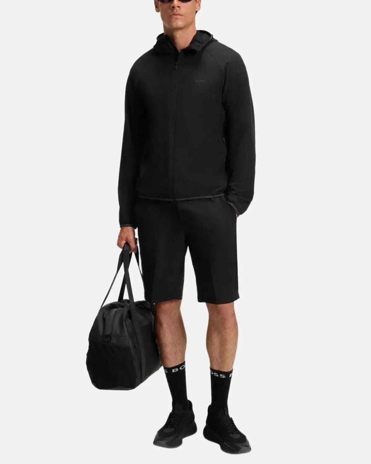 BOSS COMMUTER WATER REPELLENT STRETCH JACKET BLACK - northern threads