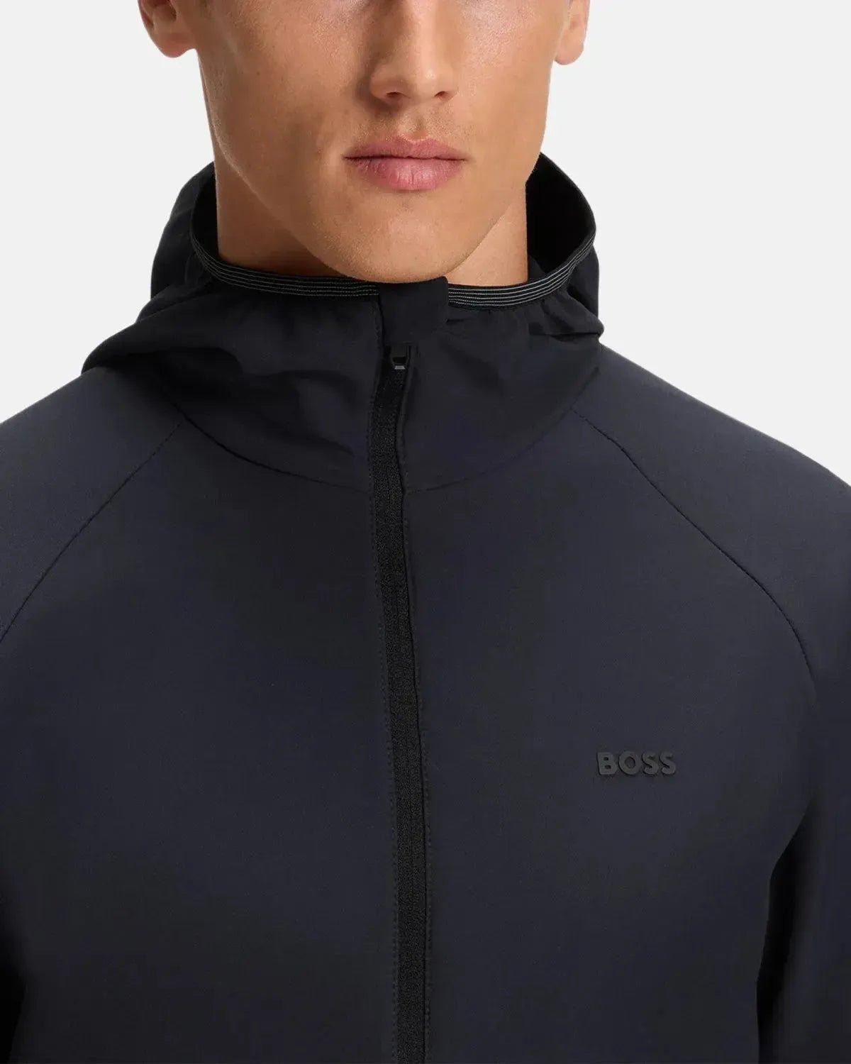 BOSS COMMUTER WATER REPELLENT STRETCH JACKET DARK BLUE - northern threads