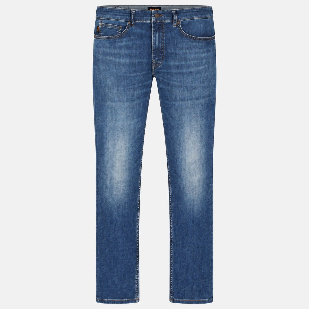 BOSS Delaware Soft Motion Slim fit Jeans Blue | Northern Threads Designer Menswear