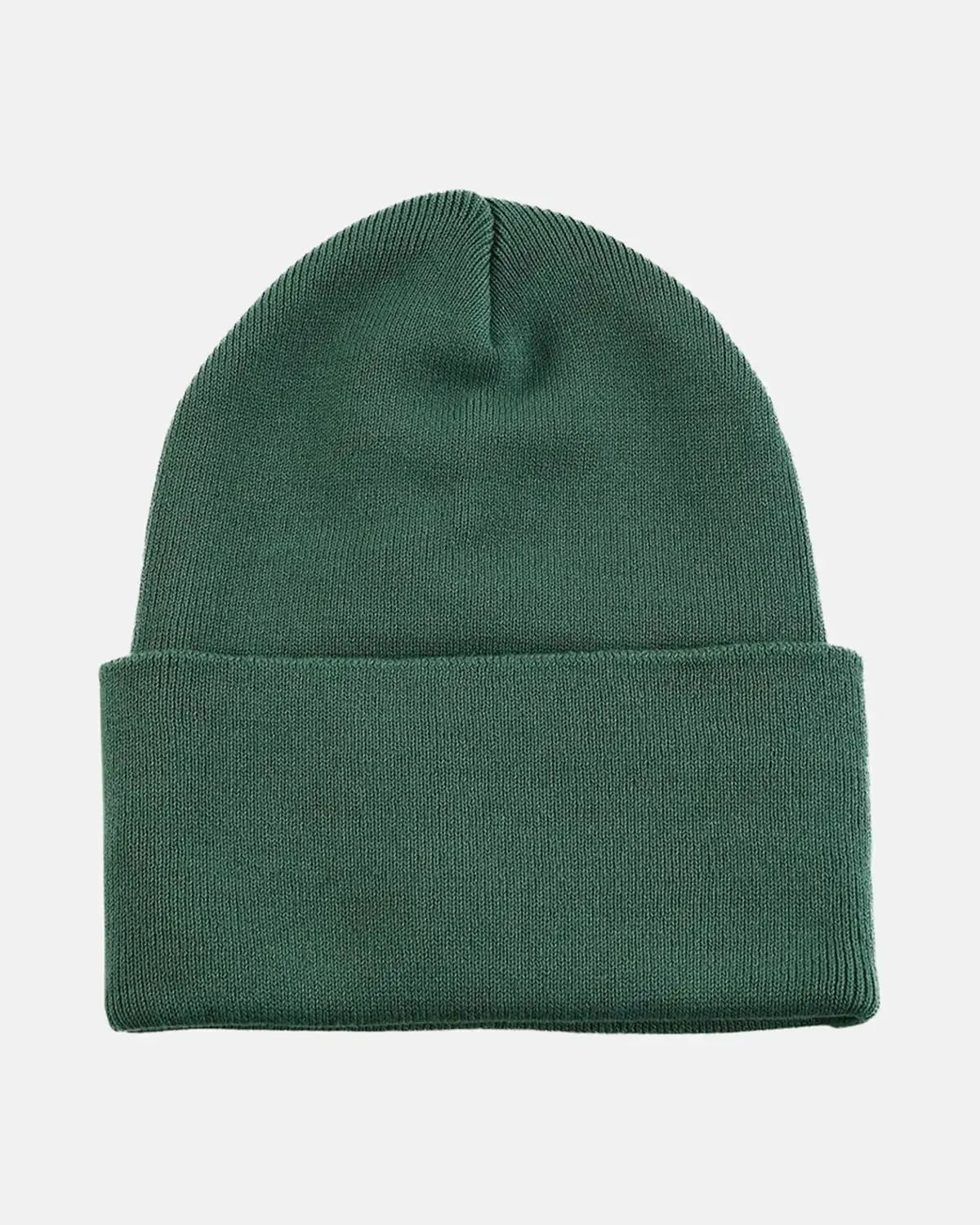 BOSS FANTASTICO COTTON BEANIE OPEN GREEN - northern threads