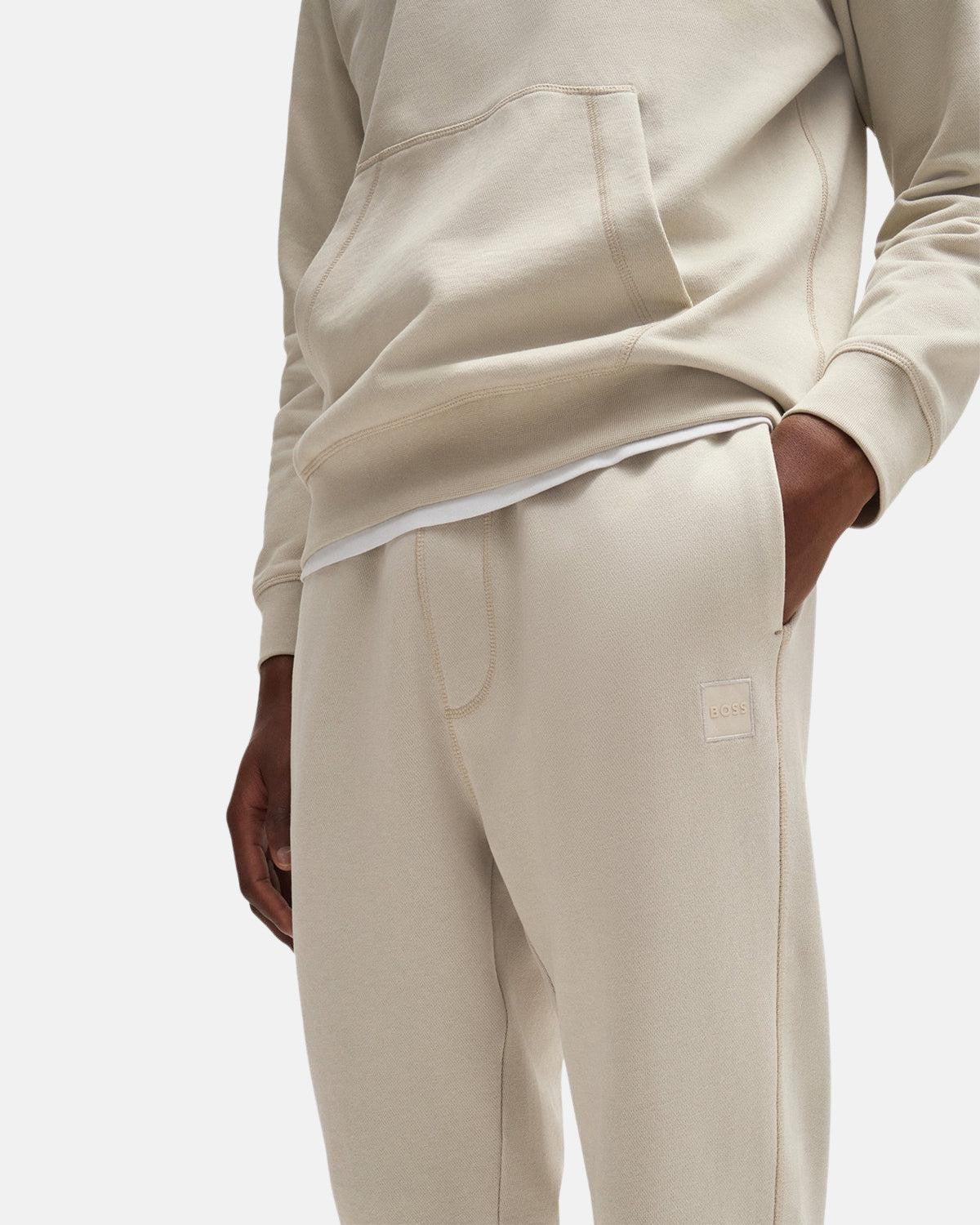BOSS HADIKO JOGGERS LIGHT BEIGE - northern threads