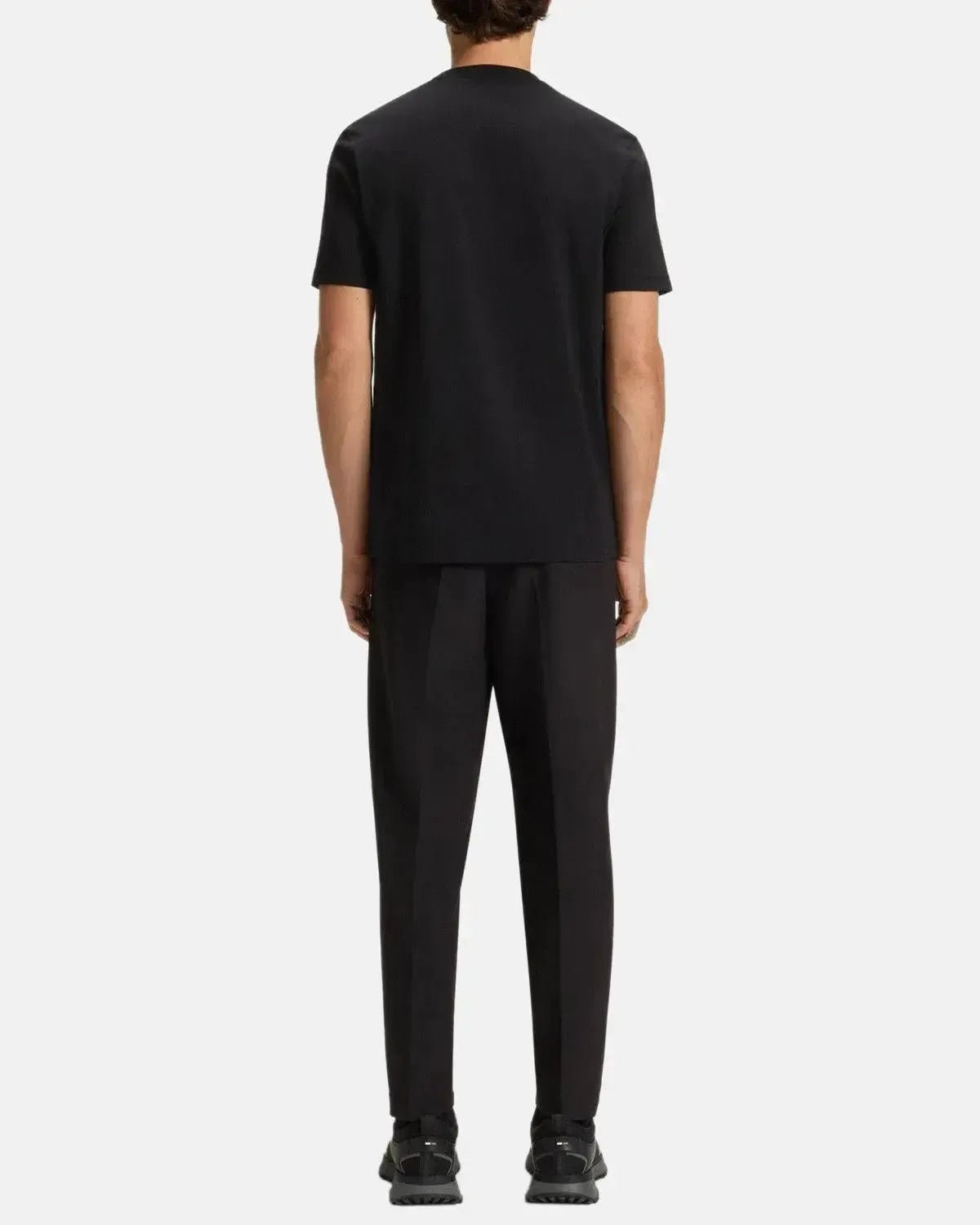 BOSS ICONIC ZONE T - SHIRT BLACK - northern threads