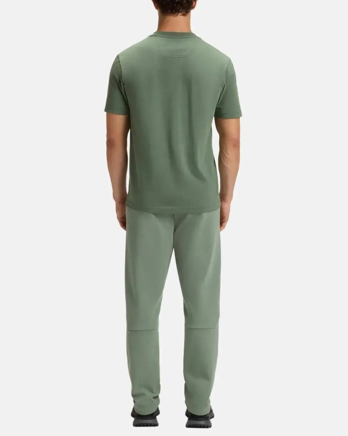 BOSS ICONIC ZONE T - SHIRT OPEN GREEN - northern threads
