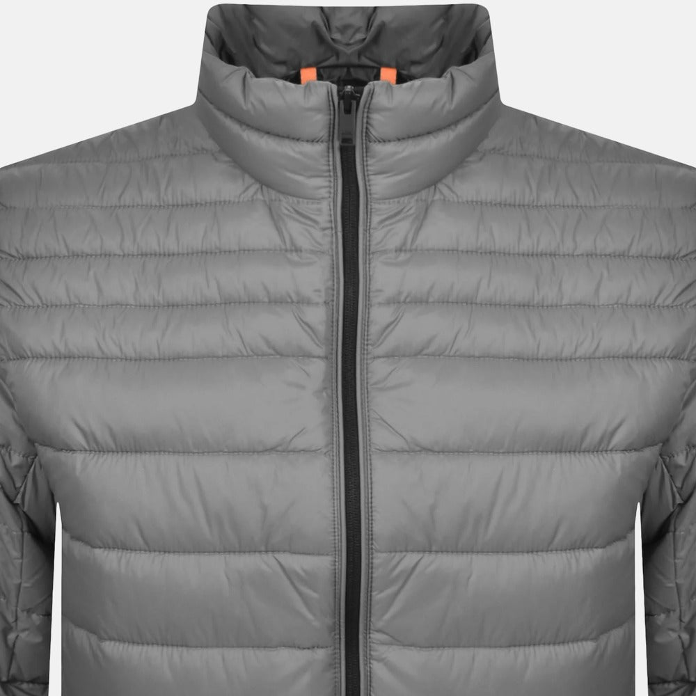 BOSS Oden 2 Puffer Light Jacket Grey | Northern Threads Designer Menswear