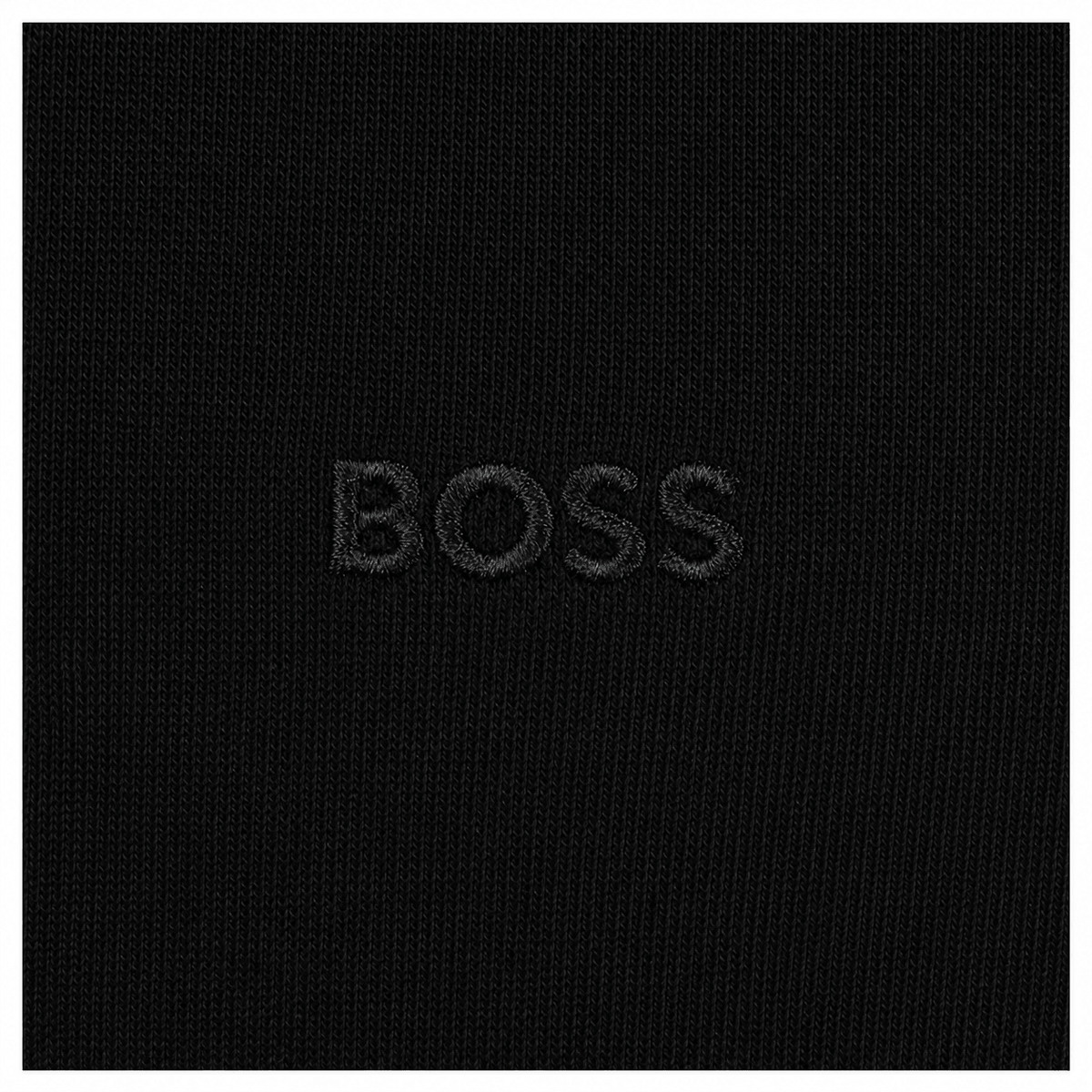 BOSS Paddy Piqué Polo Shirt Black | Northern Threads Designer Menswear