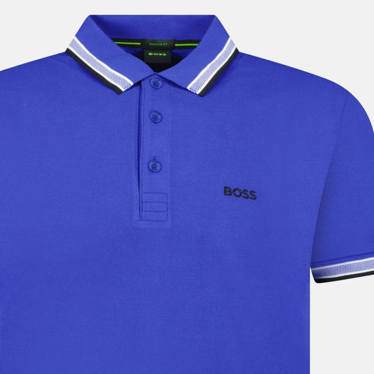 BOSS Paddy Polo Shirt Blue - O6 - northern threads uk