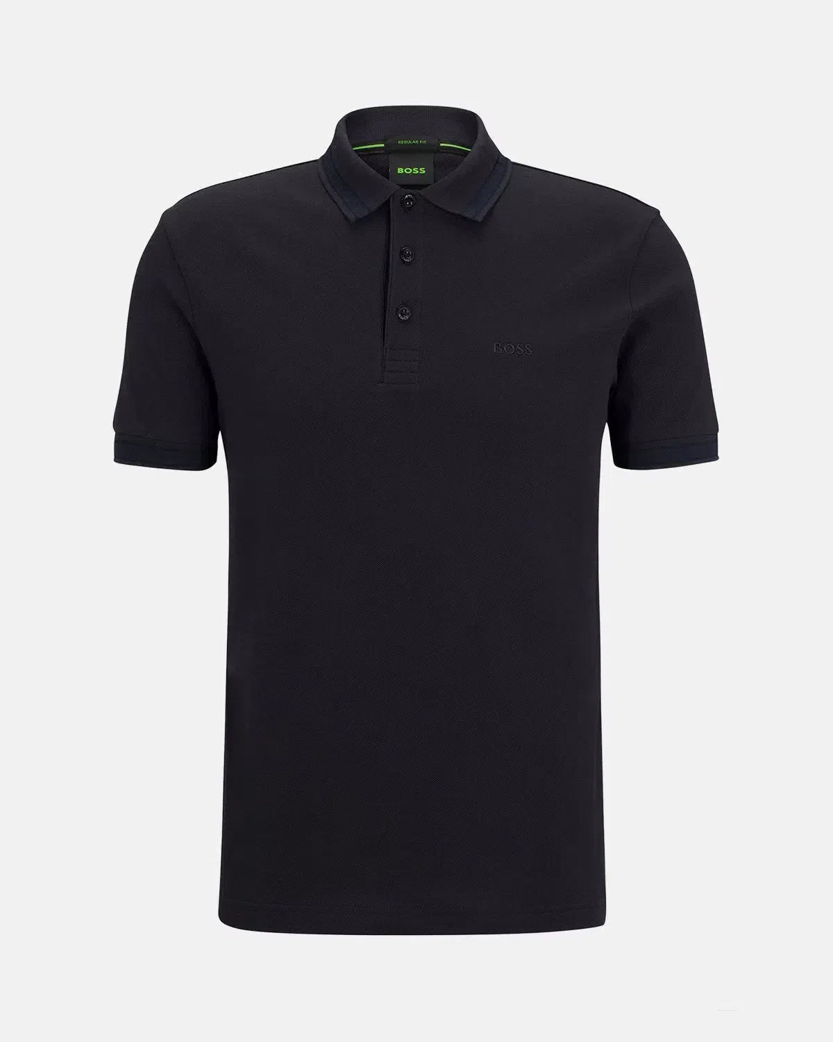 BOSS PADDY POLO SHIRT DARK BLUE TONAL - northern threads