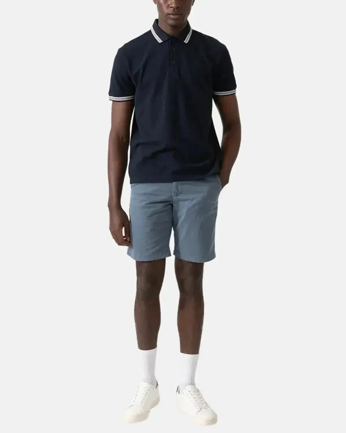 BOSS PADDY POLO SHIRT NAVY - northern threads