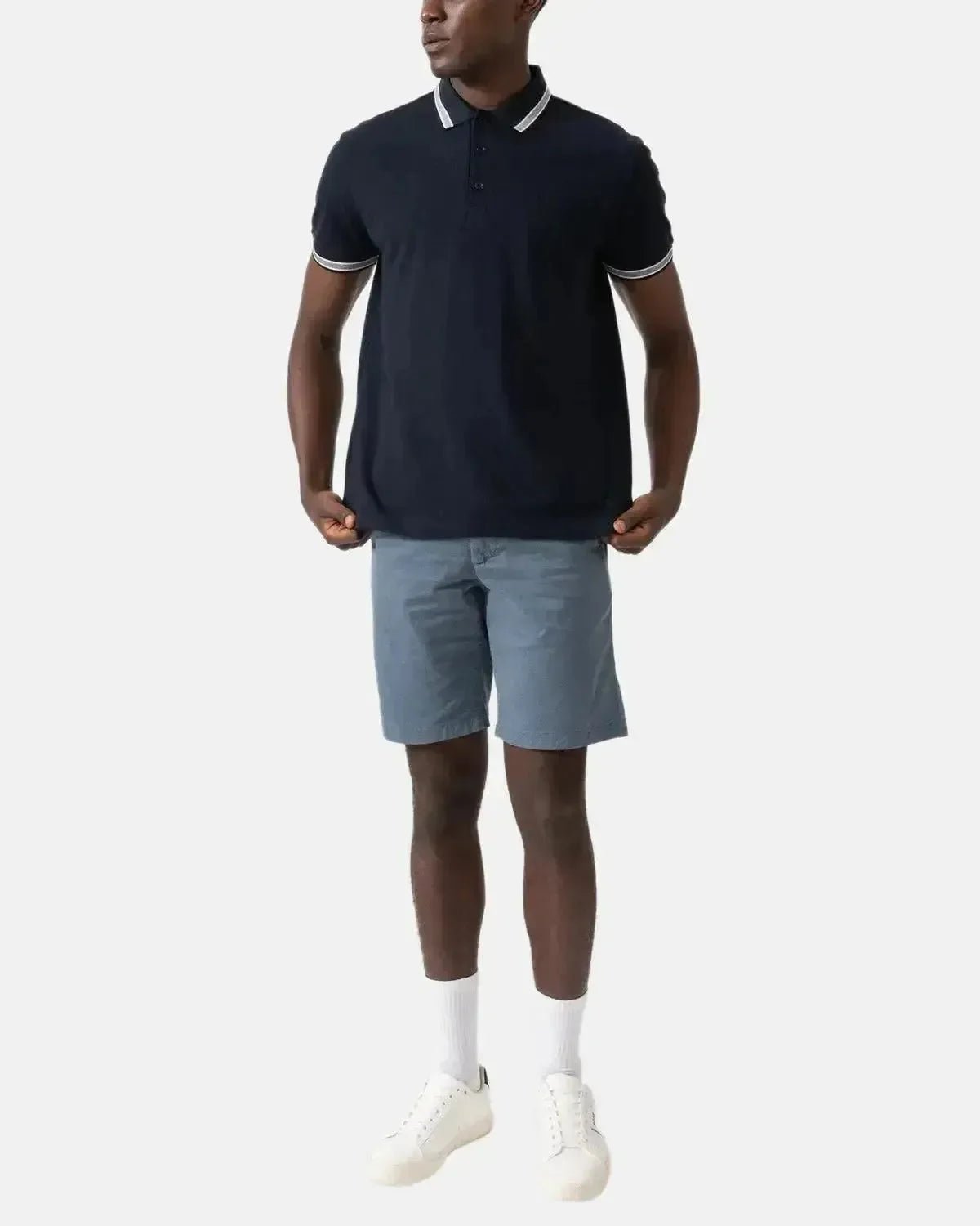 BOSS PADDY POLO SHIRT NAVY - northern threads