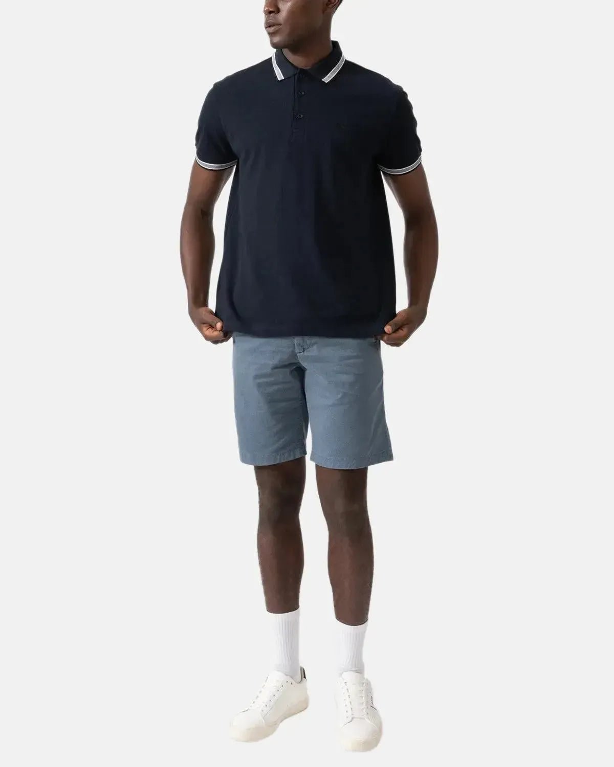 BOSS PADDY POLO SHIRT NAVY | Northern Threads UK