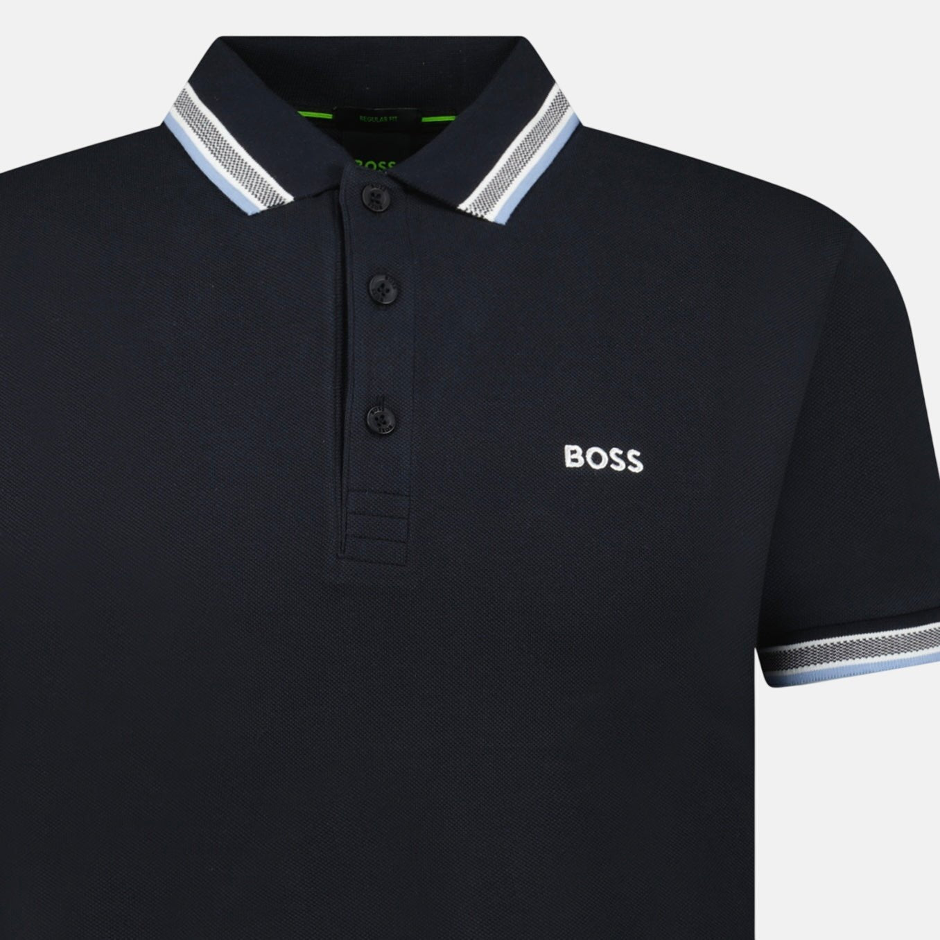 BOSS Paddy Polo Shirt Navy - sku-55535626518909 - northern threads uk