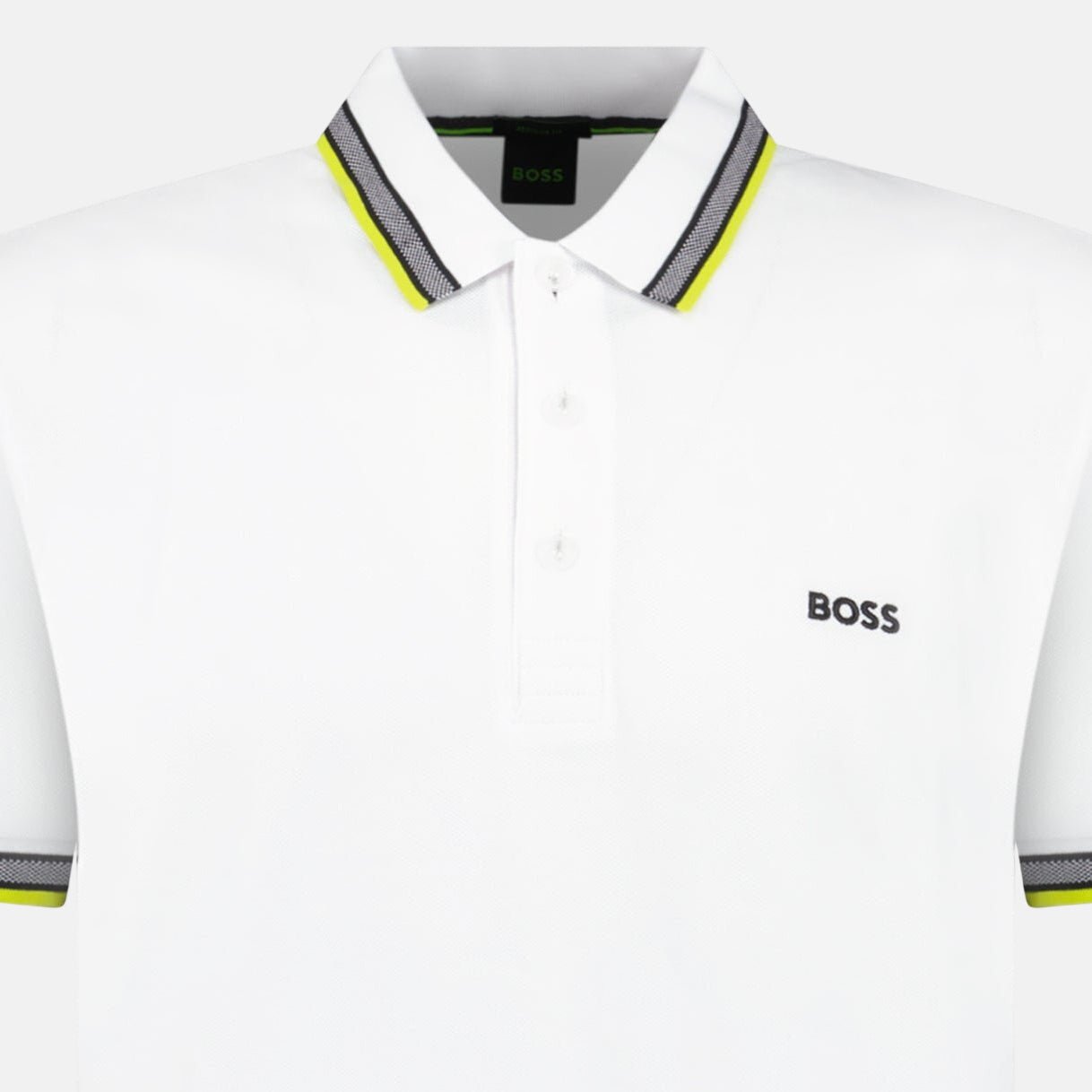BOSS Paddy Polo Shirt White - C11 - northern threads uk