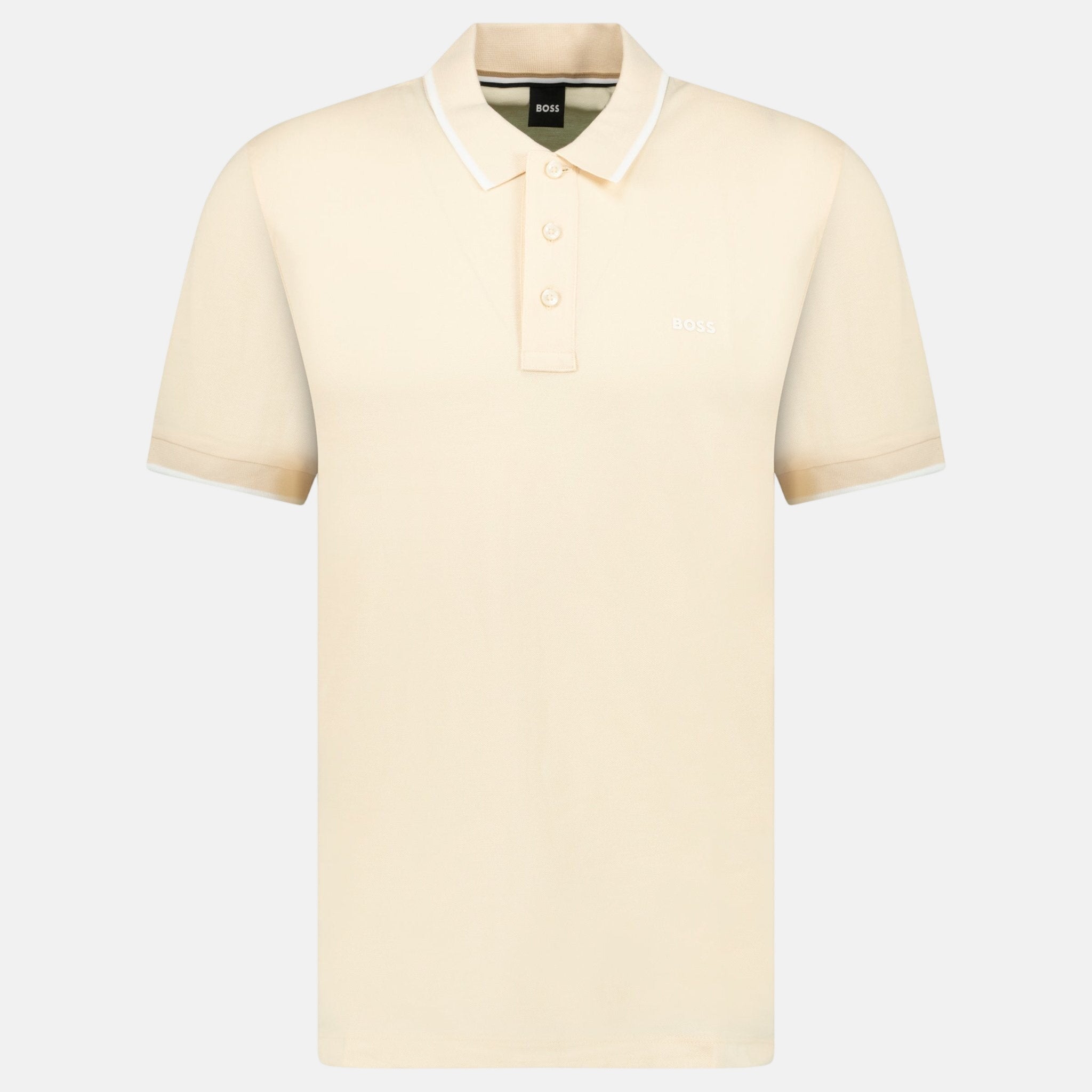 BOSS Parley 190 Polo Shirt Light Peach - F29 - northern threads uk