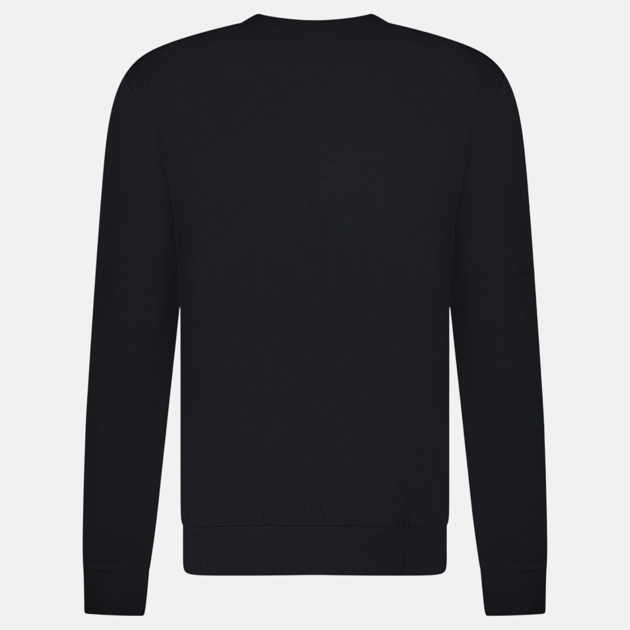 BOSS Salbo 1 Crewneck Sweatshirt Black White - A70 - northern threads uk